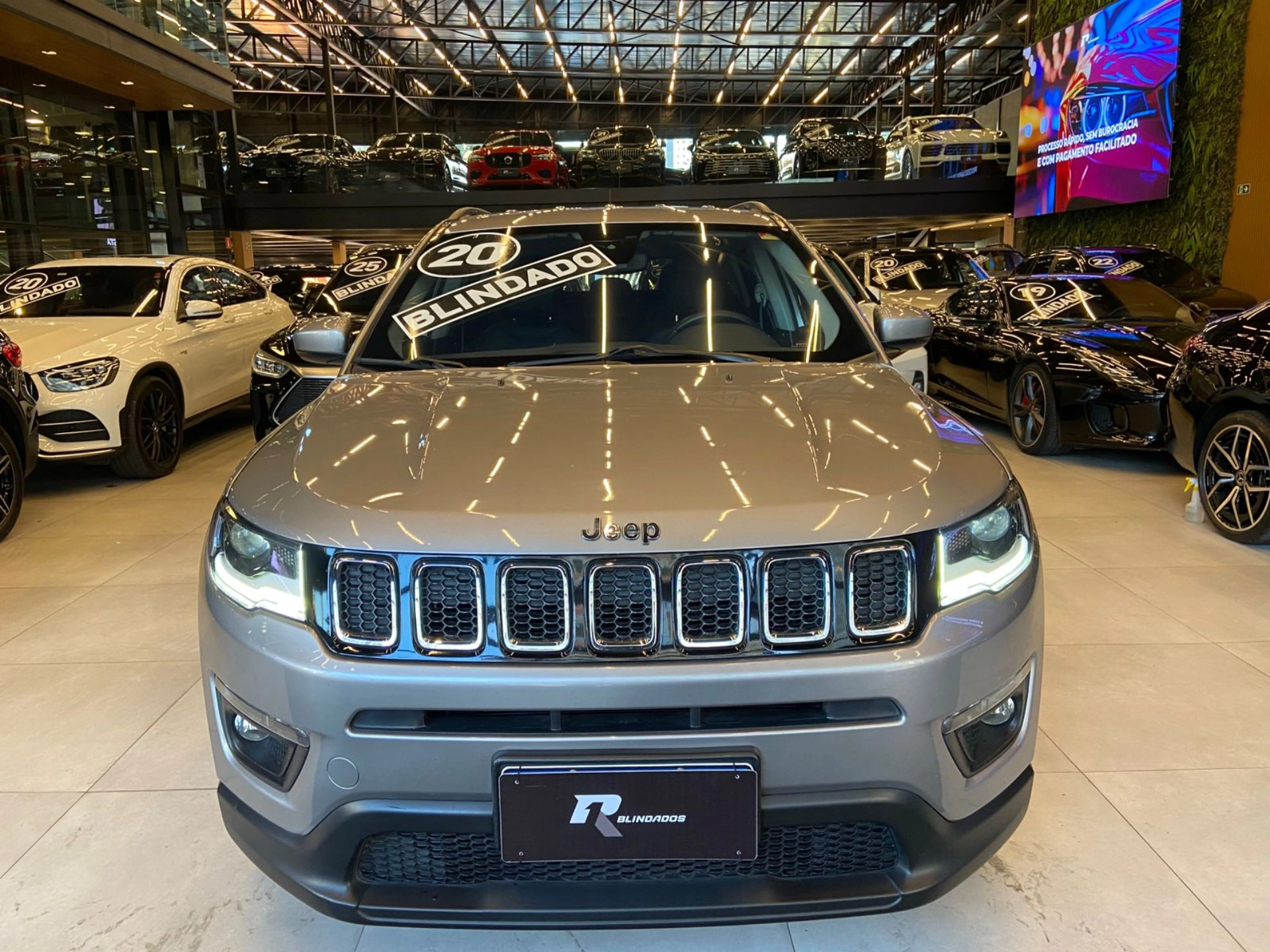 jeep COMPASS 2.0 16V FLEX LONGITUDE AUTOMÁTICO 2020