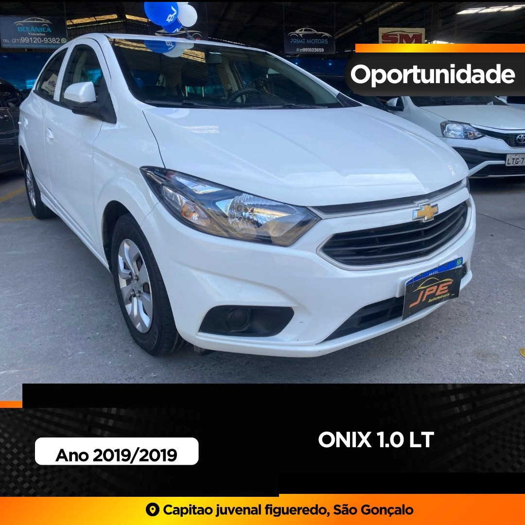 CHEVROLET ONIX 1.0 MPFI LT 8V FLEX 4P MANUAL