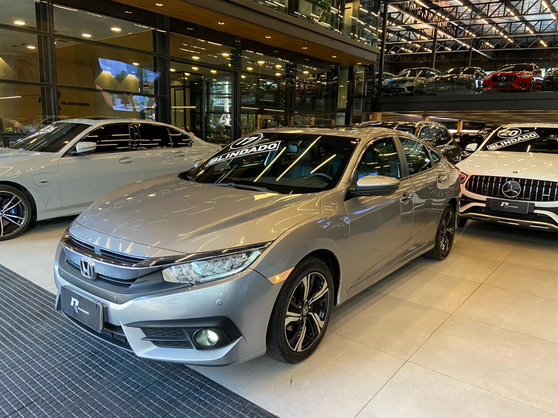 honda CIVIC 1.5 16V TURBO GASOLINA TOURING 4P CVT 2017