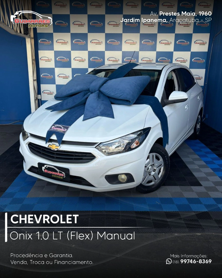 CHEVROLET ONIX 1.0 MPFI LT 8V FLEX 4P MANUAL
