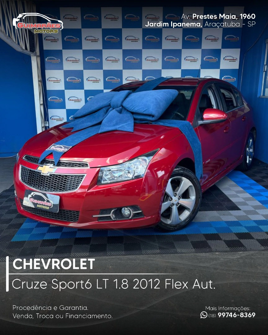 CHEVROLET CRUZE 1.8 LT SPORT6 16V FLEX 4P MANUAL