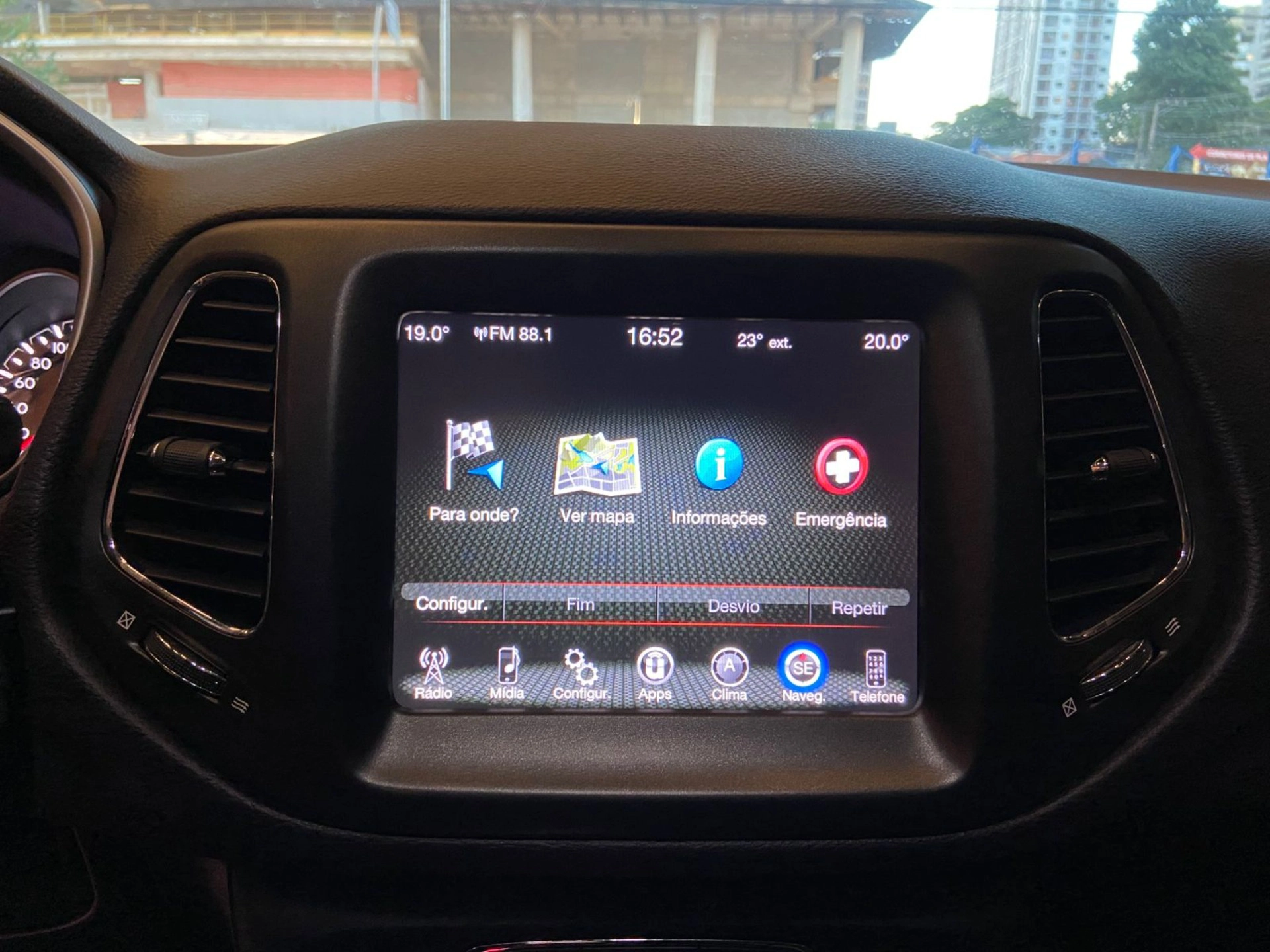 jeep COMPASS 2.0 16V FLEX LONGITUDE AUTOMÁTICO 2017