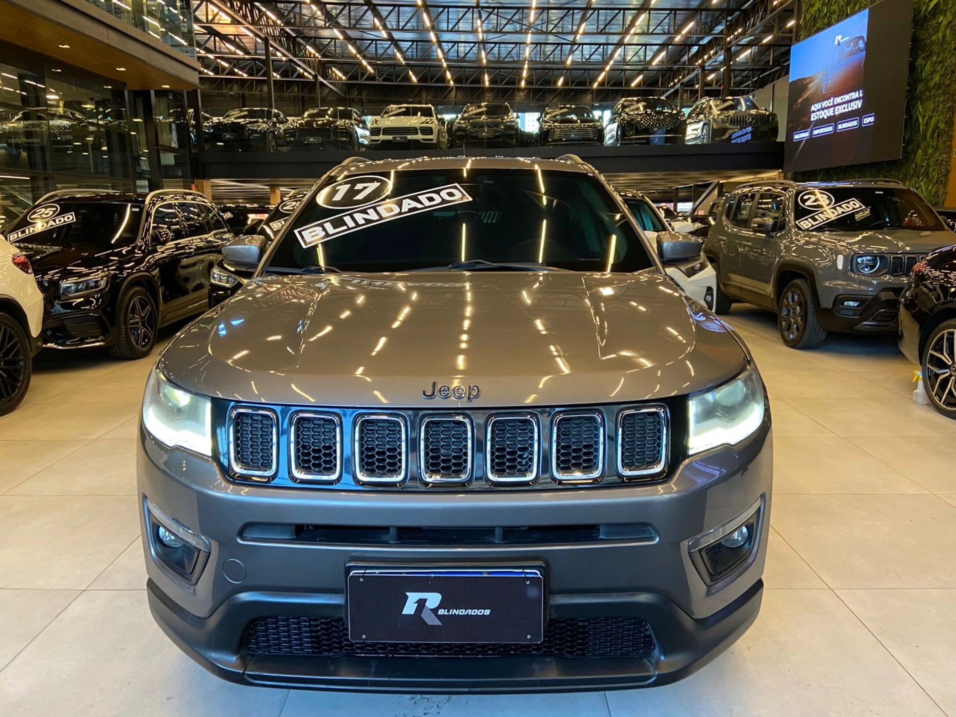 jeep COMPASS 2.0 16V FLEX LONGITUDE AUTOMÁTICO 2017