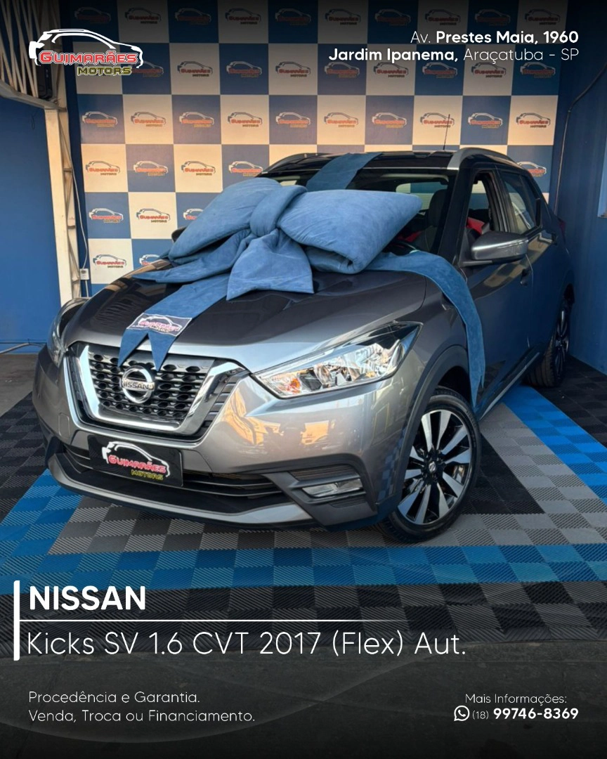 NISSAN KICKS 1.6 16V FLEXSTART SV 4P XTRONIC