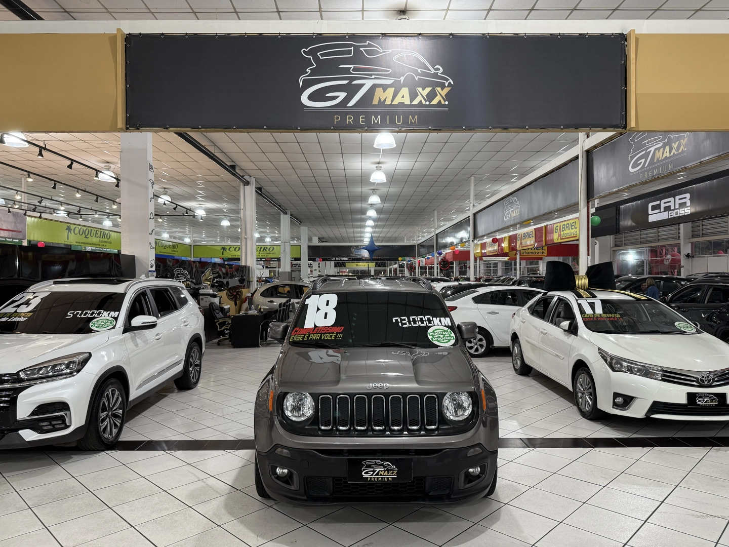 JEEP RENEGADE 1.8 16V FLEX LONGITUDE 4P AUTOMÁTICO