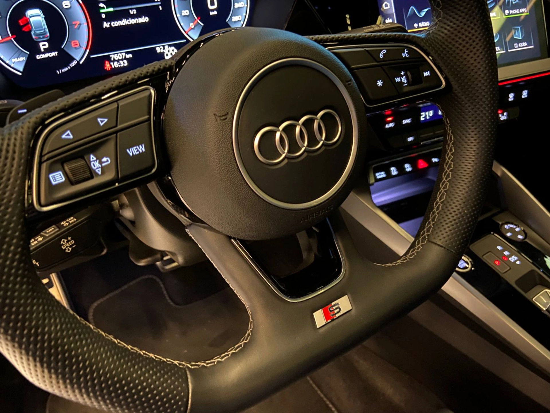 audi A3 2.0 40 TFSI MHEV SPORTBACK PERFORMANCE BLACK S-TRONIC 2024
