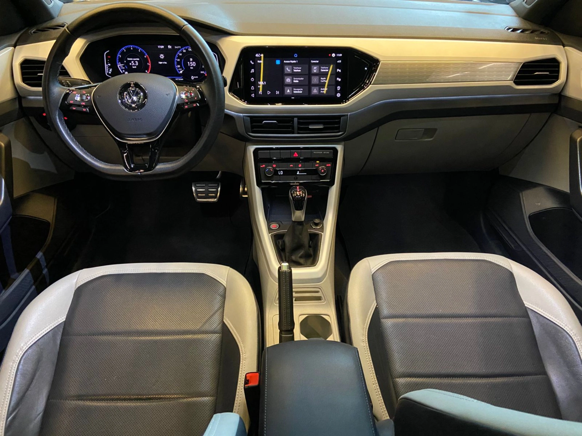 volkswagen T-CROSS 1.4 250 TSI TOTAL FLEX HIGHLINE AUTOMÁTICO 2021