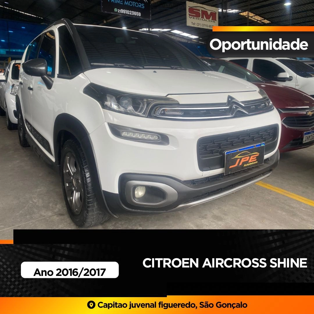 CITROËN AIRCROSS 1.6 SHINE 16V FLEX 4P AUTOMÁTICO