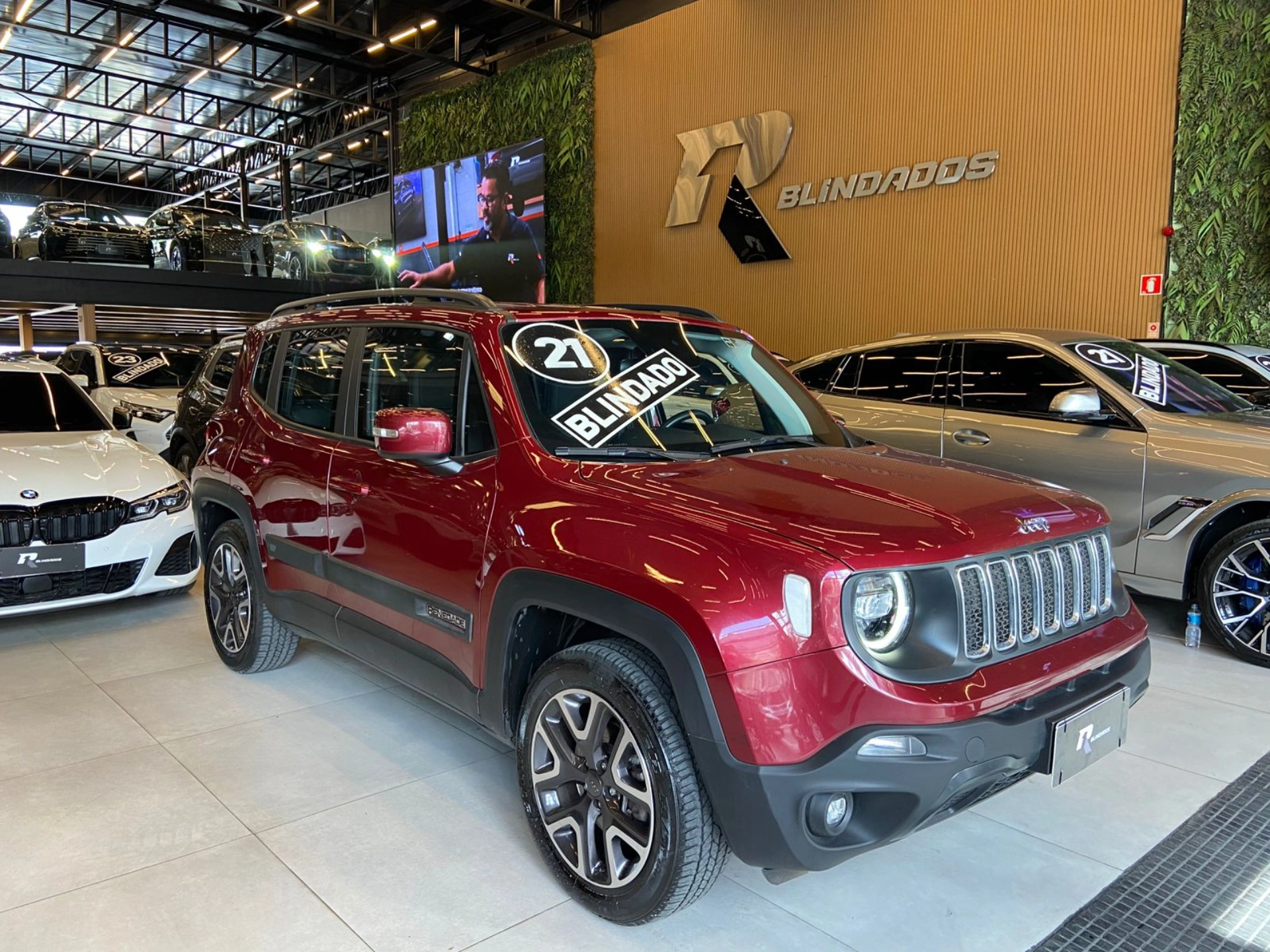 jeep RENEGADE 1.8 16V FLEX LONGITUDE 4P AUTOMÁTICO 2021
