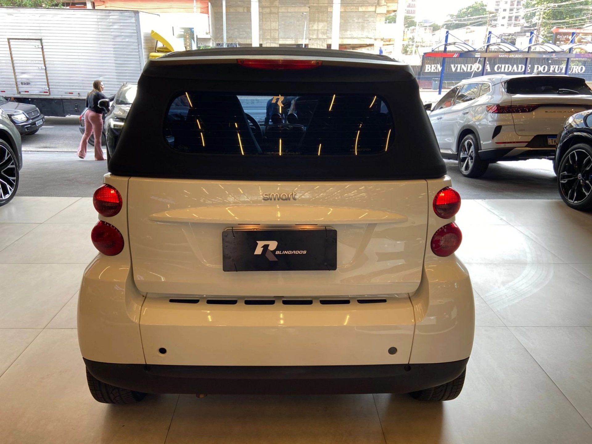 smart FORTWO 1.0 CABRIO TURBO 12V GASOLINA 2P AUTOMÁTICO 2009