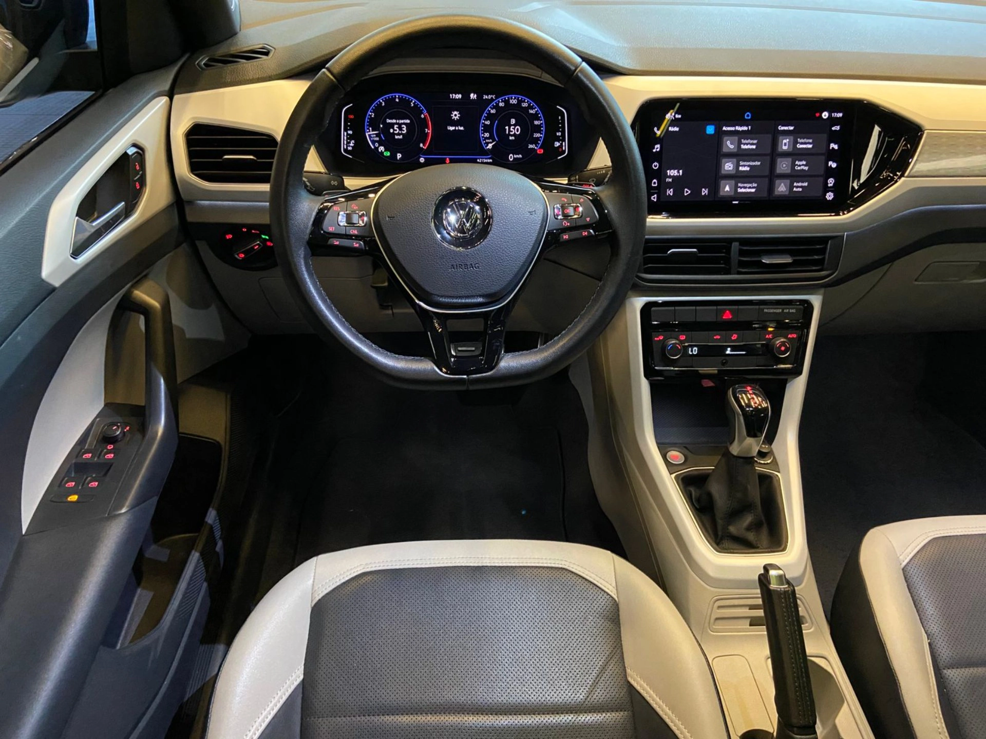 volkswagen T-CROSS 1.4 250 TSI TOTAL FLEX HIGHLINE AUTOMÁTICO 2021