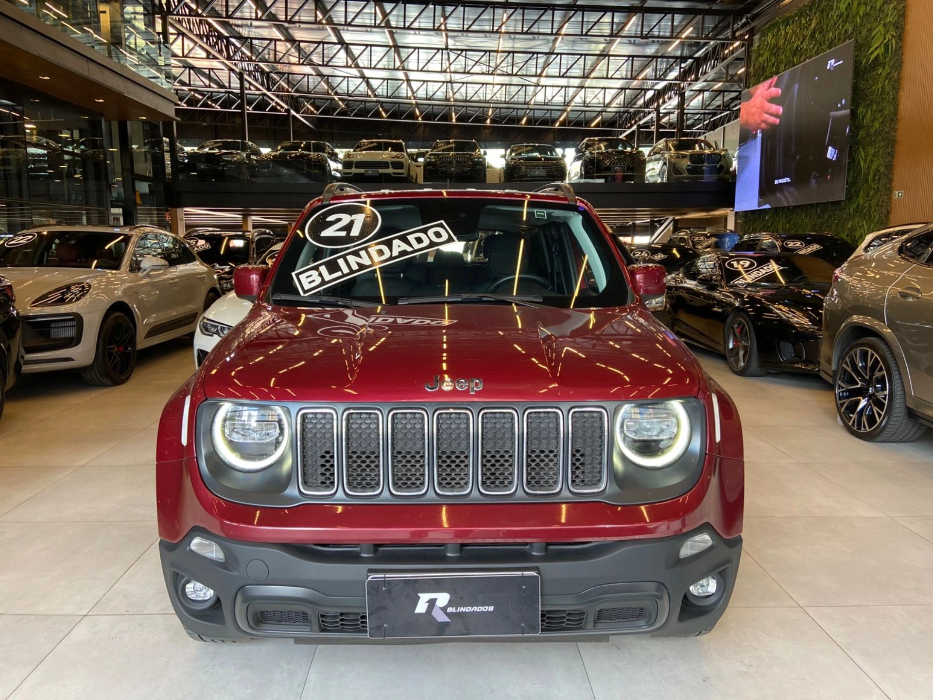 jeep RENEGADE 1.8 16V FLEX LONGITUDE 4P AUTOMÁTICO 2021