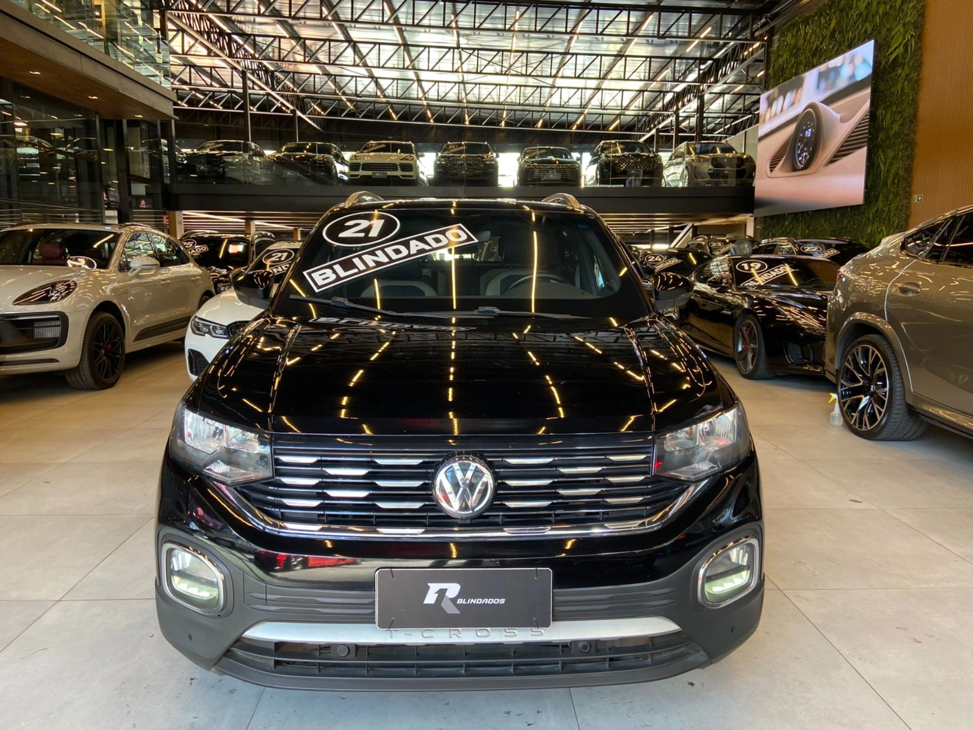 volkswagen T-CROSS 1.4 250 TSI TOTAL FLEX HIGHLINE AUTOMÁTICO 2021