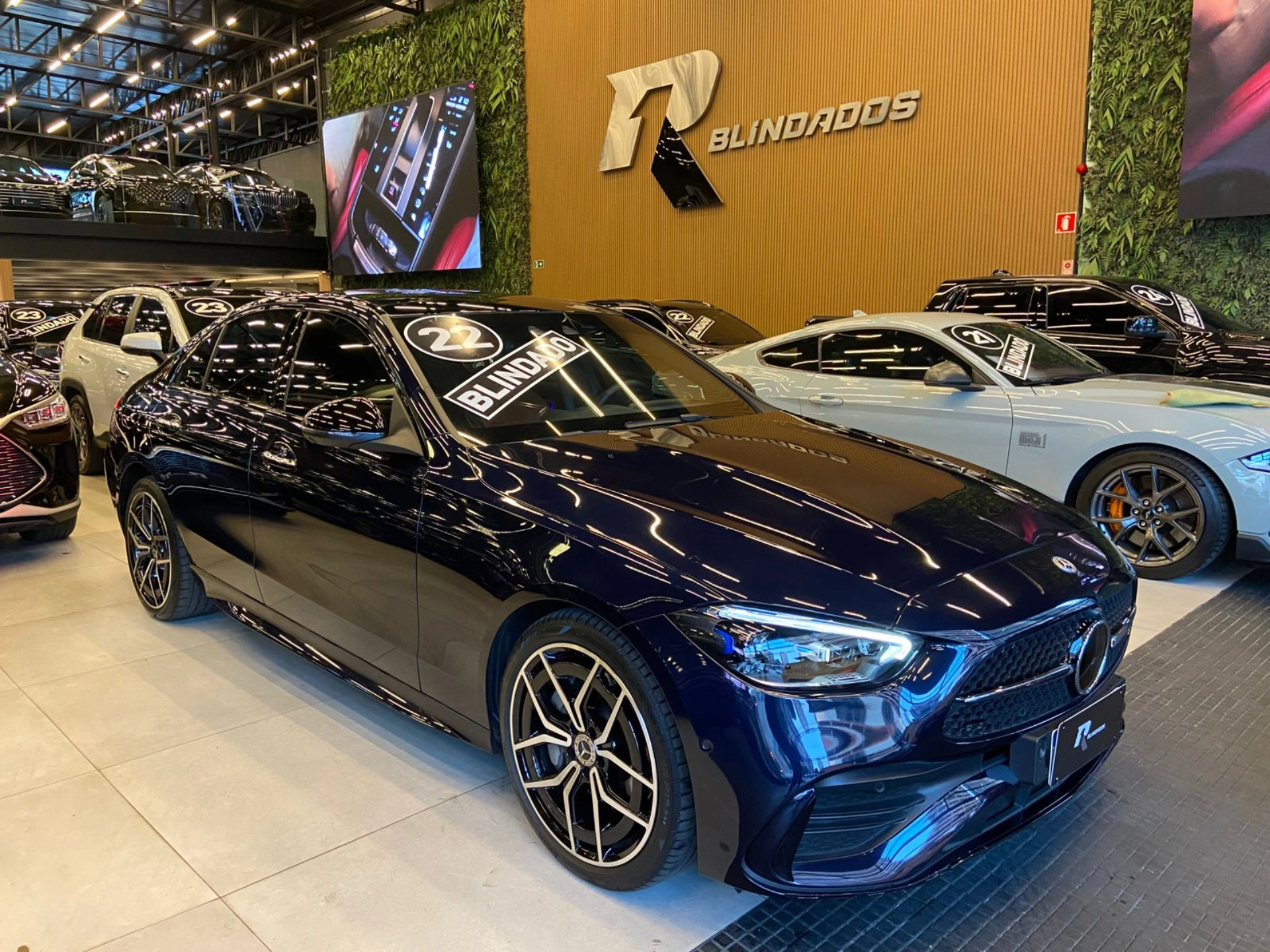 mercedes-benz C 300 2.0 EQ BOOST HÍBRIDO AMG LINE 9G-TRONIC 2022