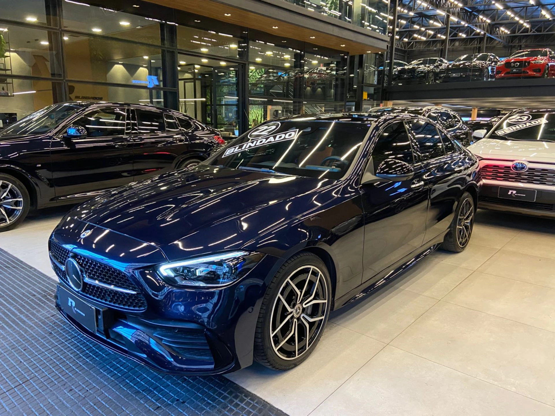 mercedes-benz C 300 2.0 EQ BOOST HÍBRIDO AMG LINE 9G-TRONIC 2022