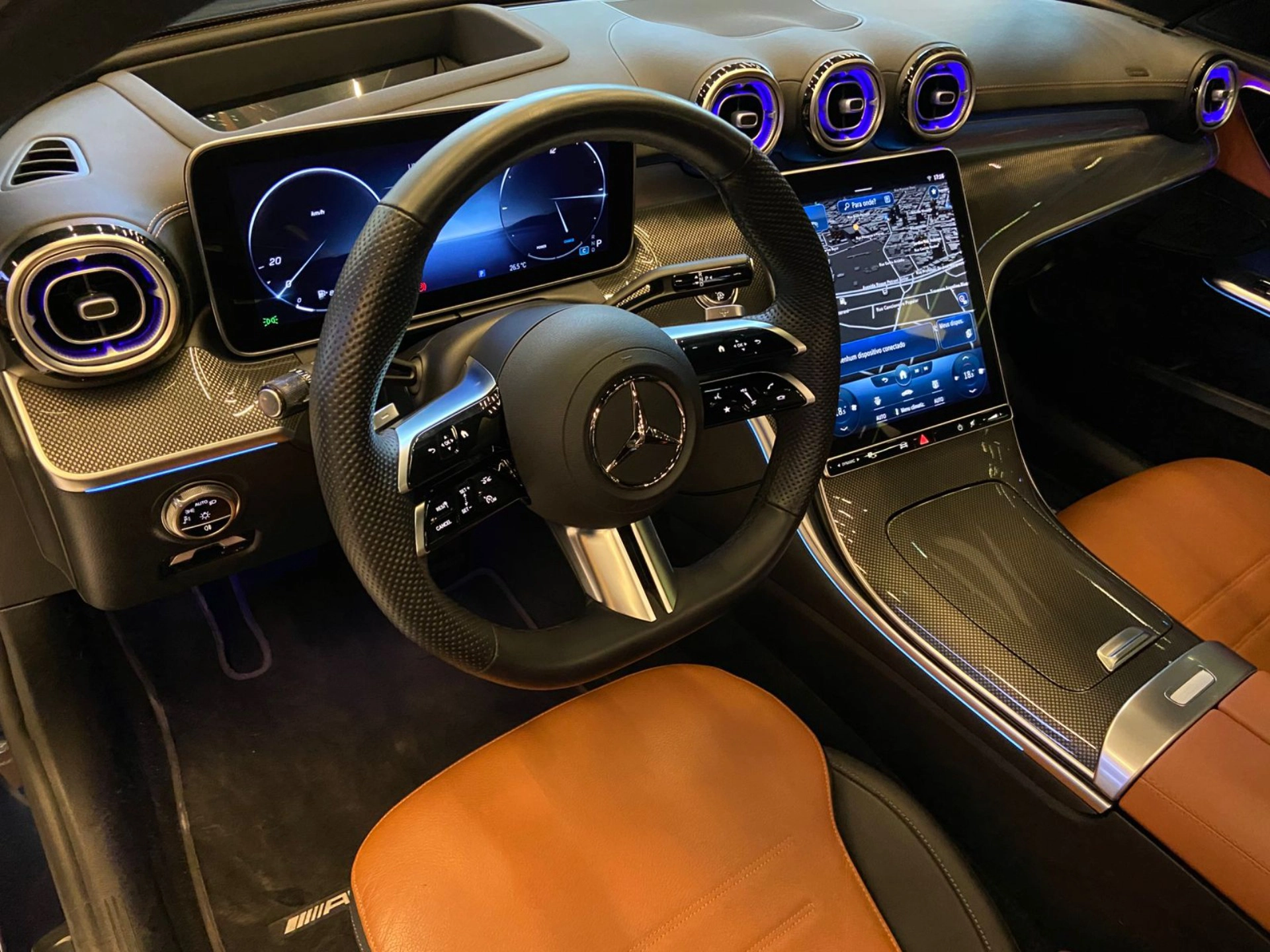 mercedes-benz C 300 2.0 EQ BOOST HÍBRIDO AMG LINE 9G-TRONIC 2022
