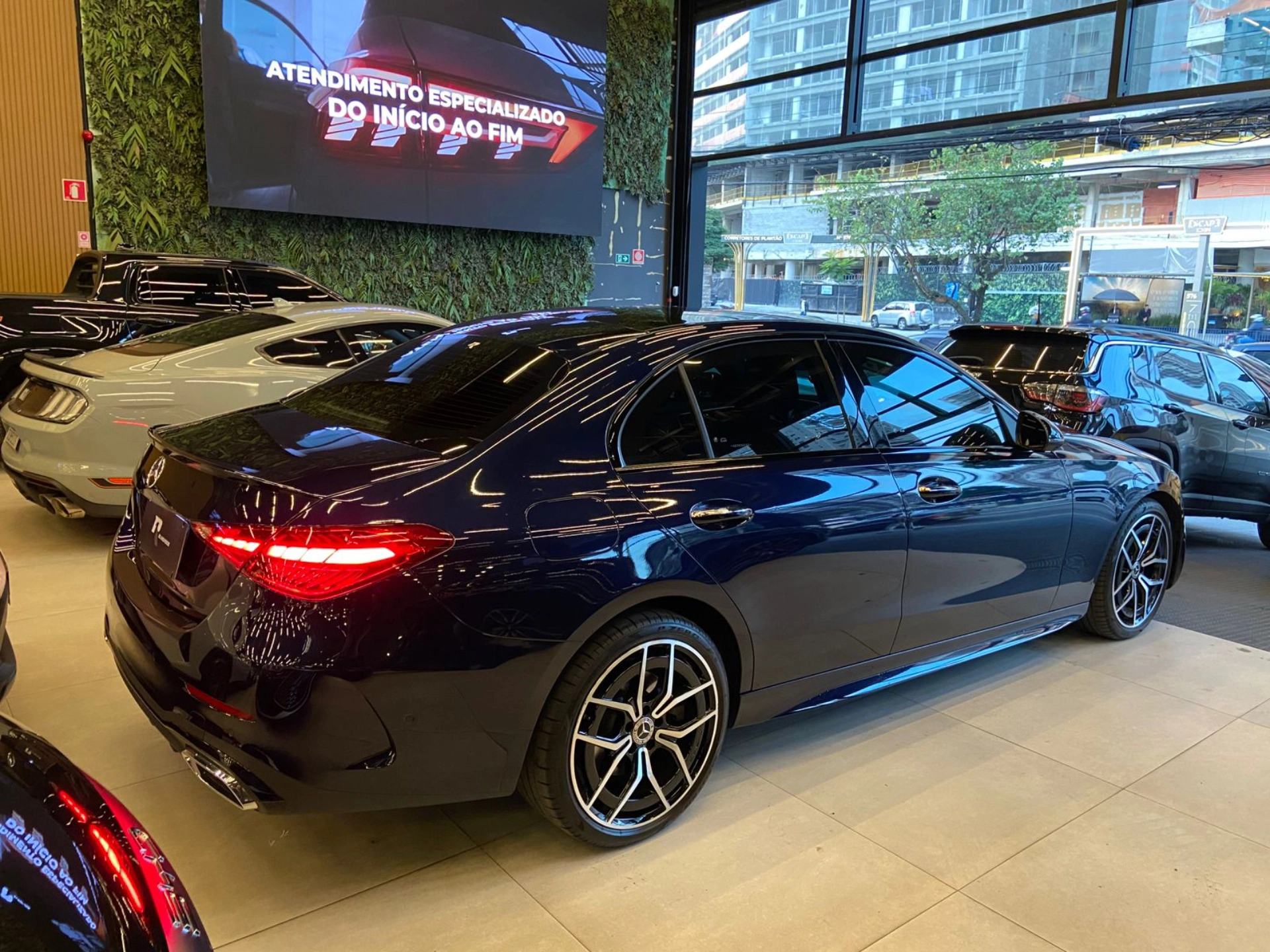 mercedes-benz C 300 2.0 EQ BOOST HÍBRIDO AMG LINE 9G-TRONIC 2022