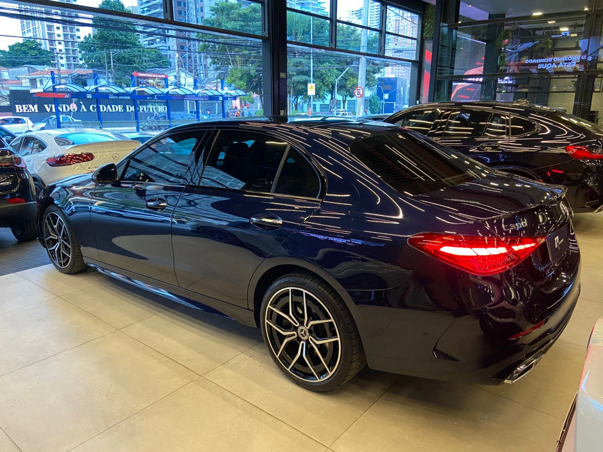 mercedes-benz C 300 2.0 EQ BOOST HÍBRIDO AMG LINE 9G-TRONIC 2022