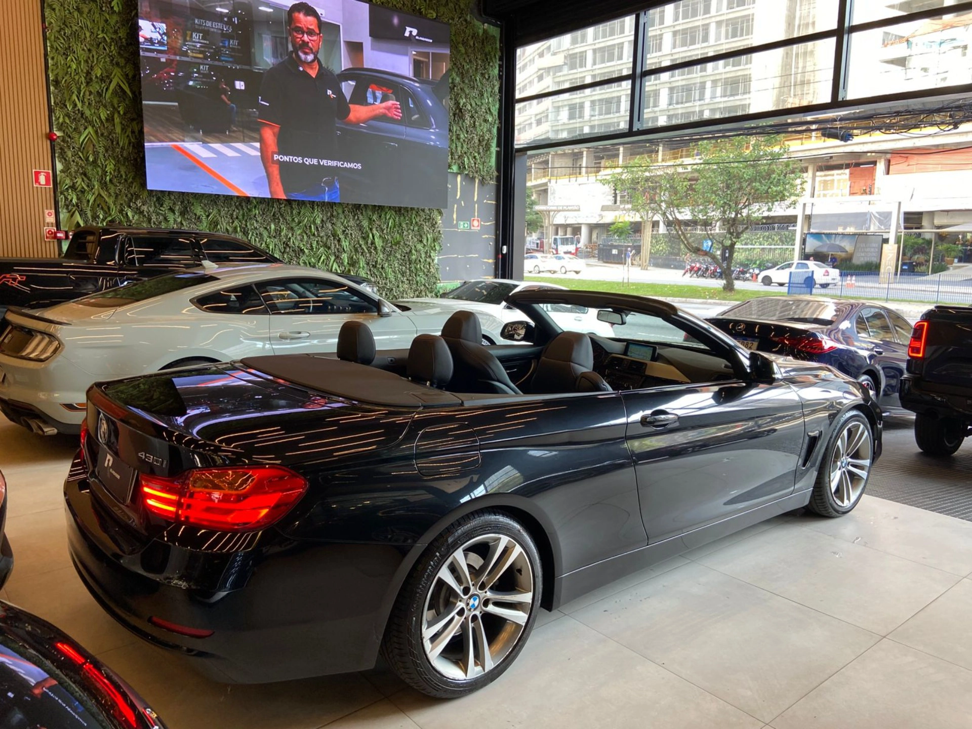 bmw 430I 2.0 16V GASOLINA CABRIO SPORT AUTOMÁTICO 2017