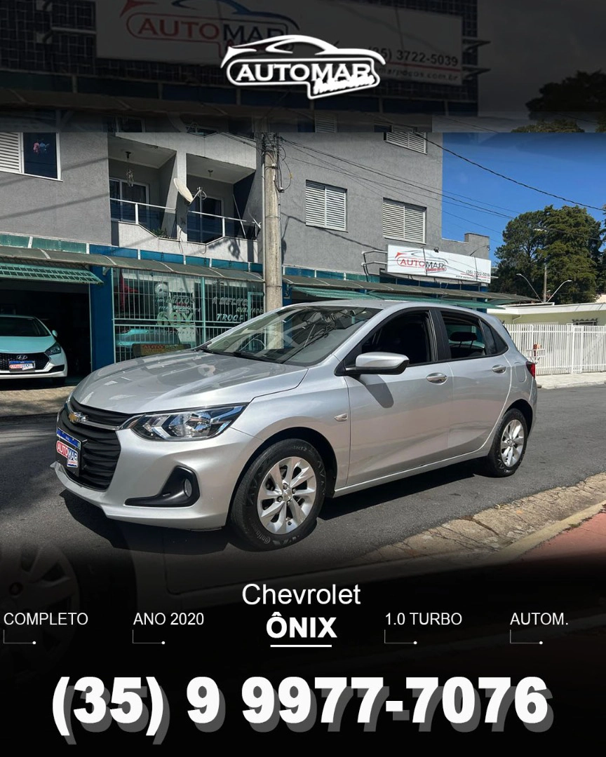 CHEVROLET ONIX 1.0 TURBO FLEX LTZ AUTOMÁTICO