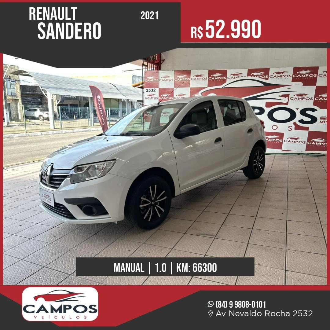 RENAULT SANDERO 1.0 12V SCE FLEX LIFE MANUAL