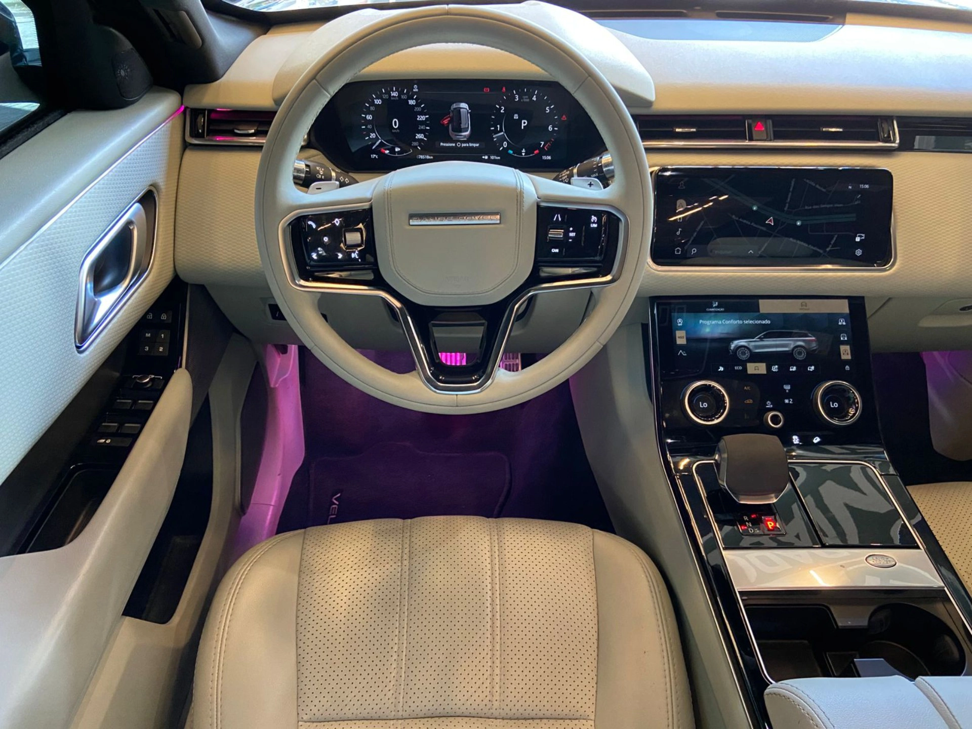 land rover RANGE ROVER VELAR 3.0 P340 GASOLINA R-DYNAMIC SE AUTOMÁTICO 2021