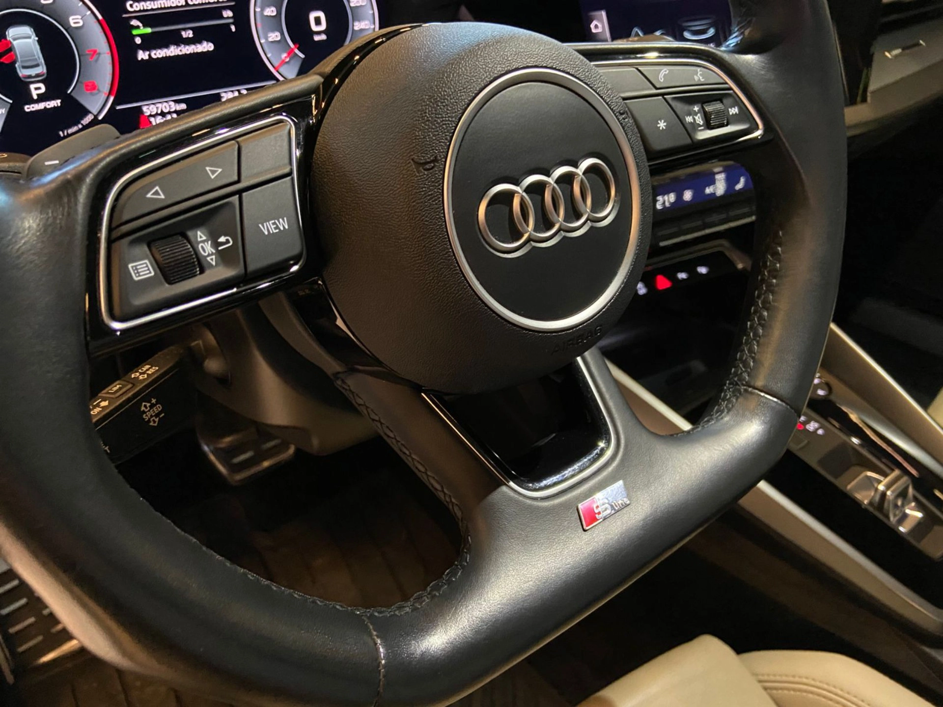 audi A3 2.0 40 TFSI GASOLINA SEDAN PERFORMANCE BLACK S-TRONIC 2022