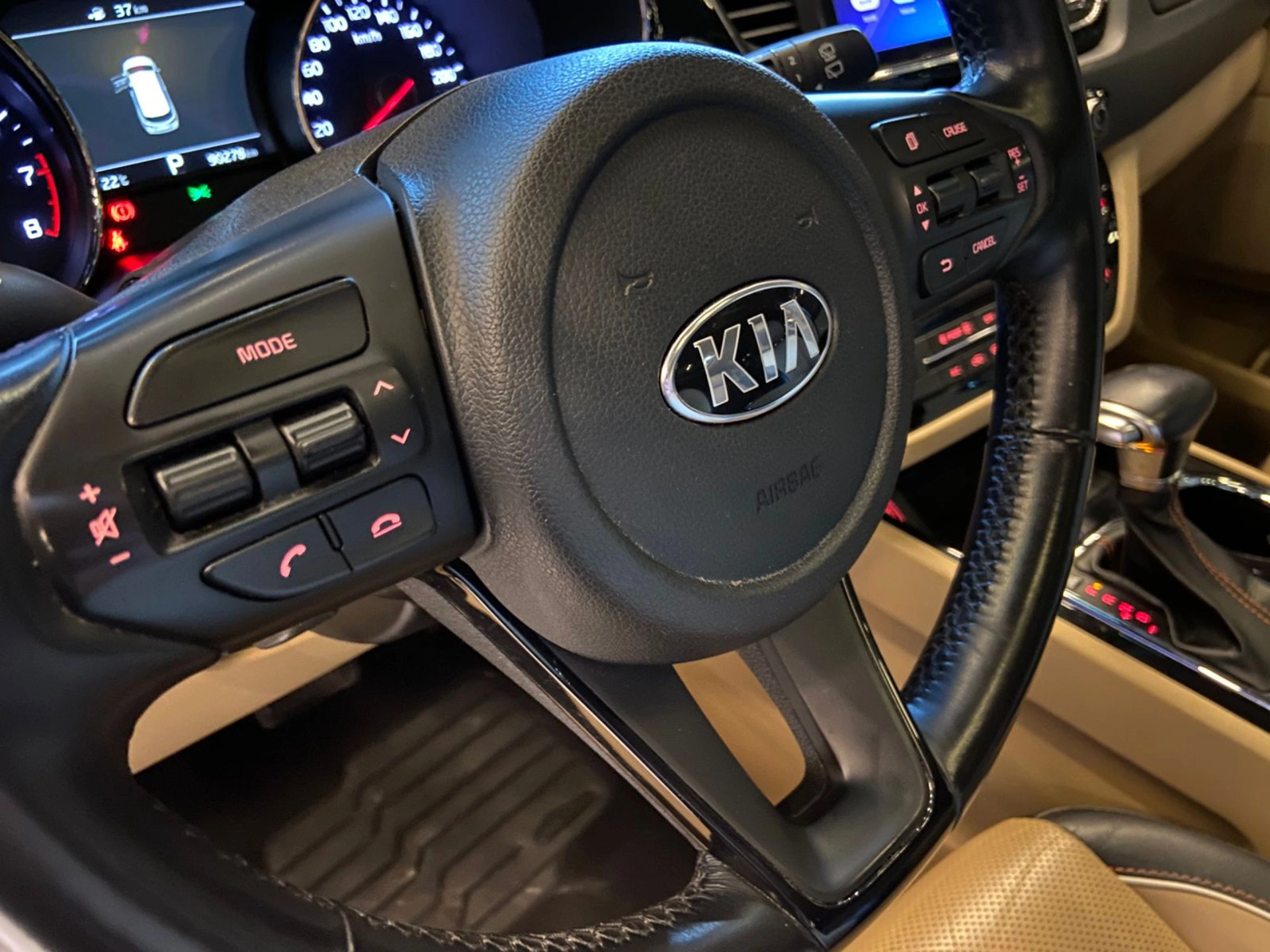 kia CARNIVAL 3.3 EX V6 24V GASOLINA 4P AUTOMATICO 2019