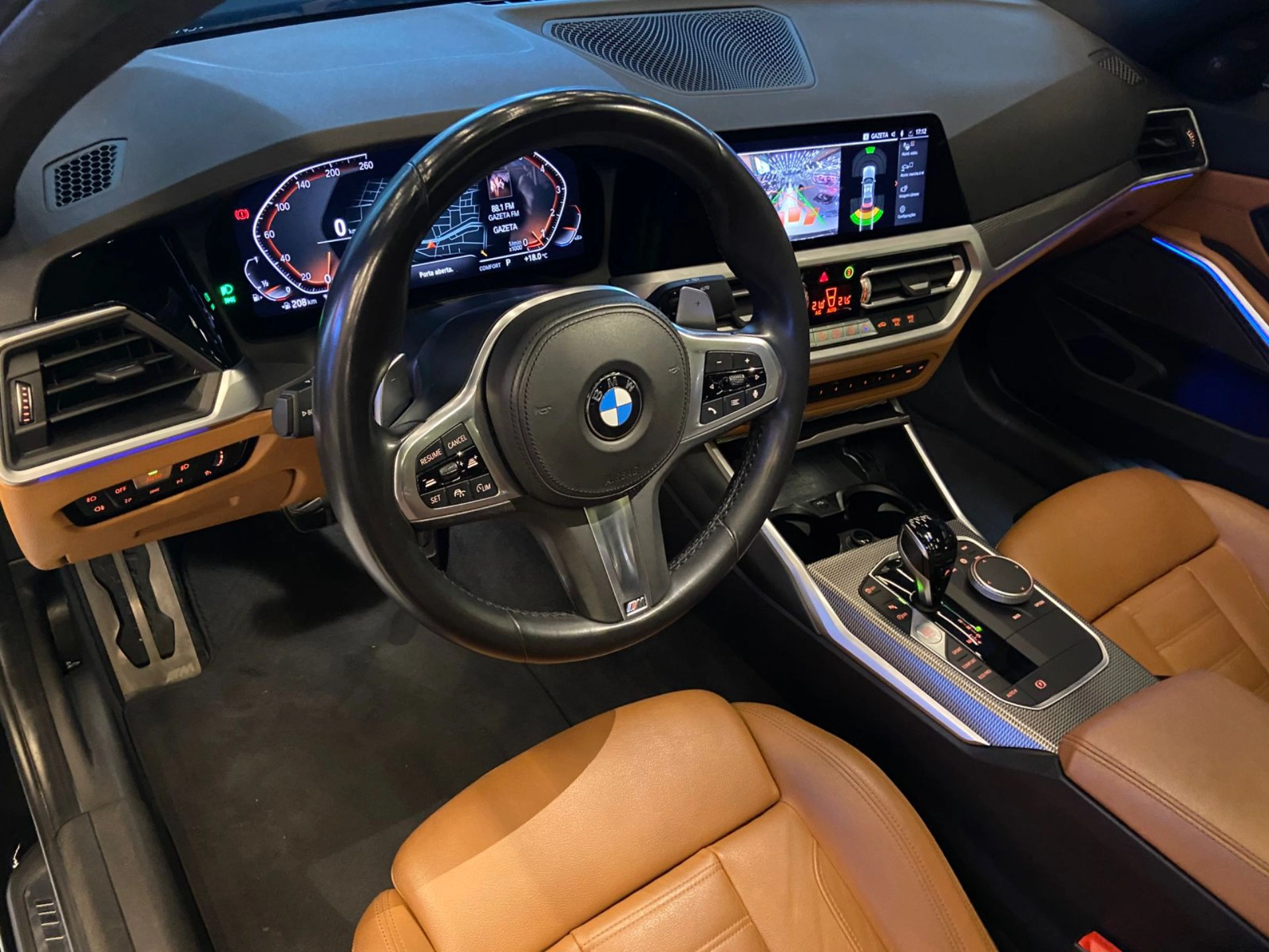 bmw 320I 2.0 16V TURBO GASOLINA M SPORT AUTOMÁTICO 2020