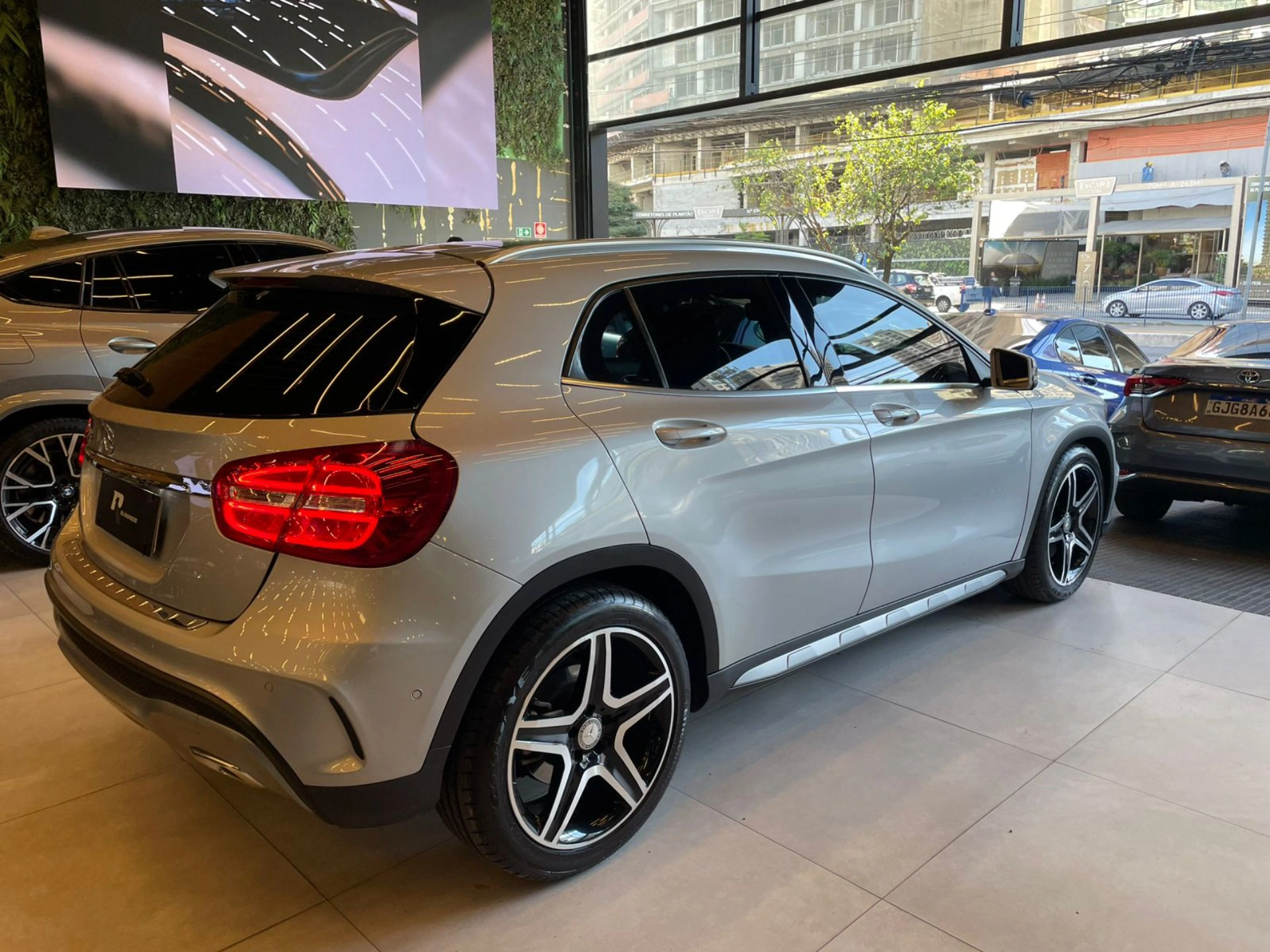 mercedes-benz GLA 250 2.0 16V TURBO GASOLINA SPORT 4P AUTOMÁTICO 2016