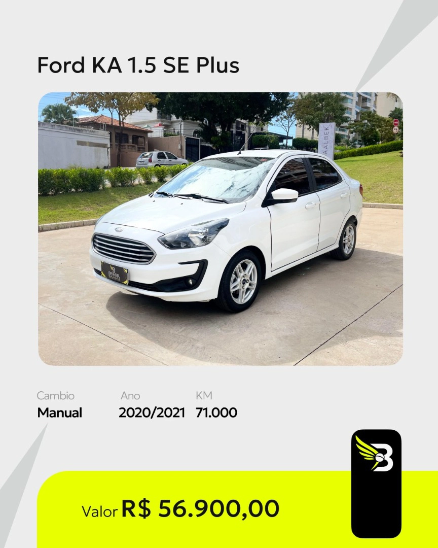FORD KA 1.5 TI-VCT FLEX SE PLUS SEDAN MANUAL