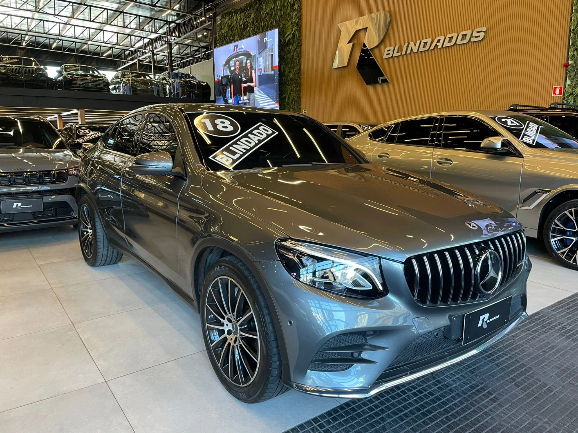 mercedes-benz GLC 250 2.0 CGI GASOLINA COUPÉ 4MATIC 9G-TRONIC 2018