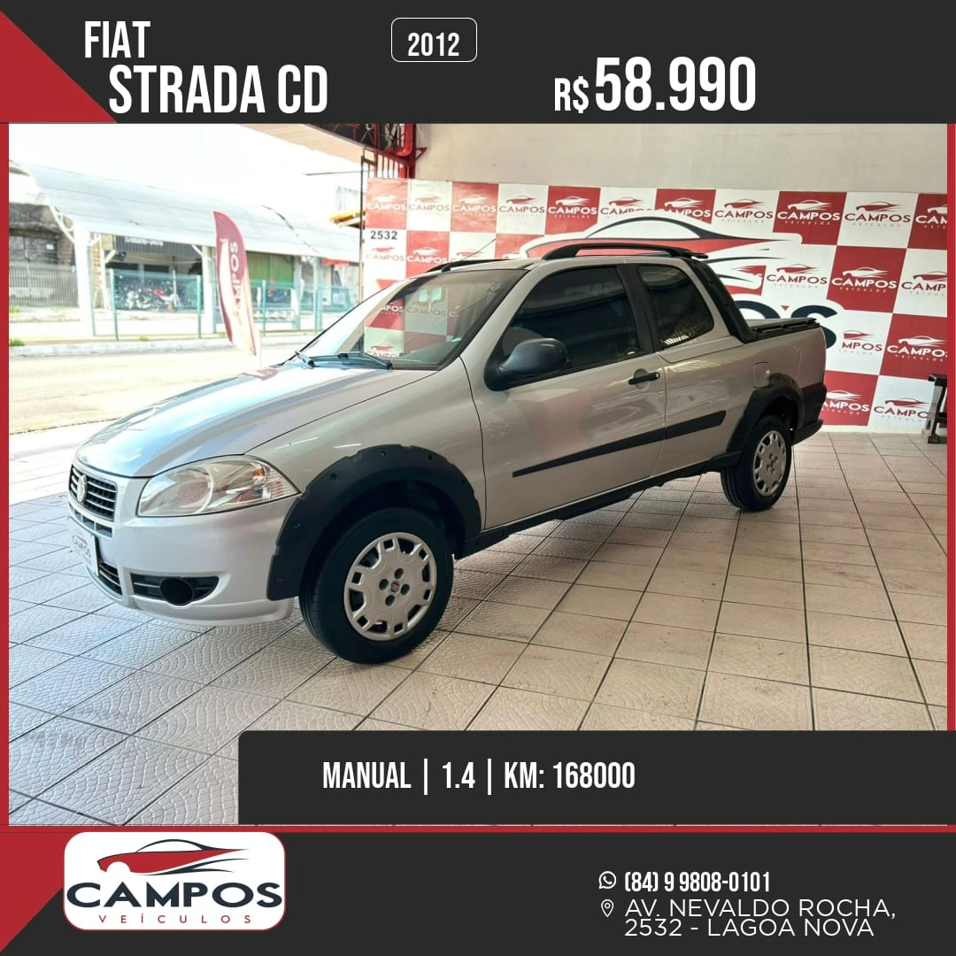 FIAT STRADA 1.4 MPI WORKING CD 8V FLEX 2P MANUAL