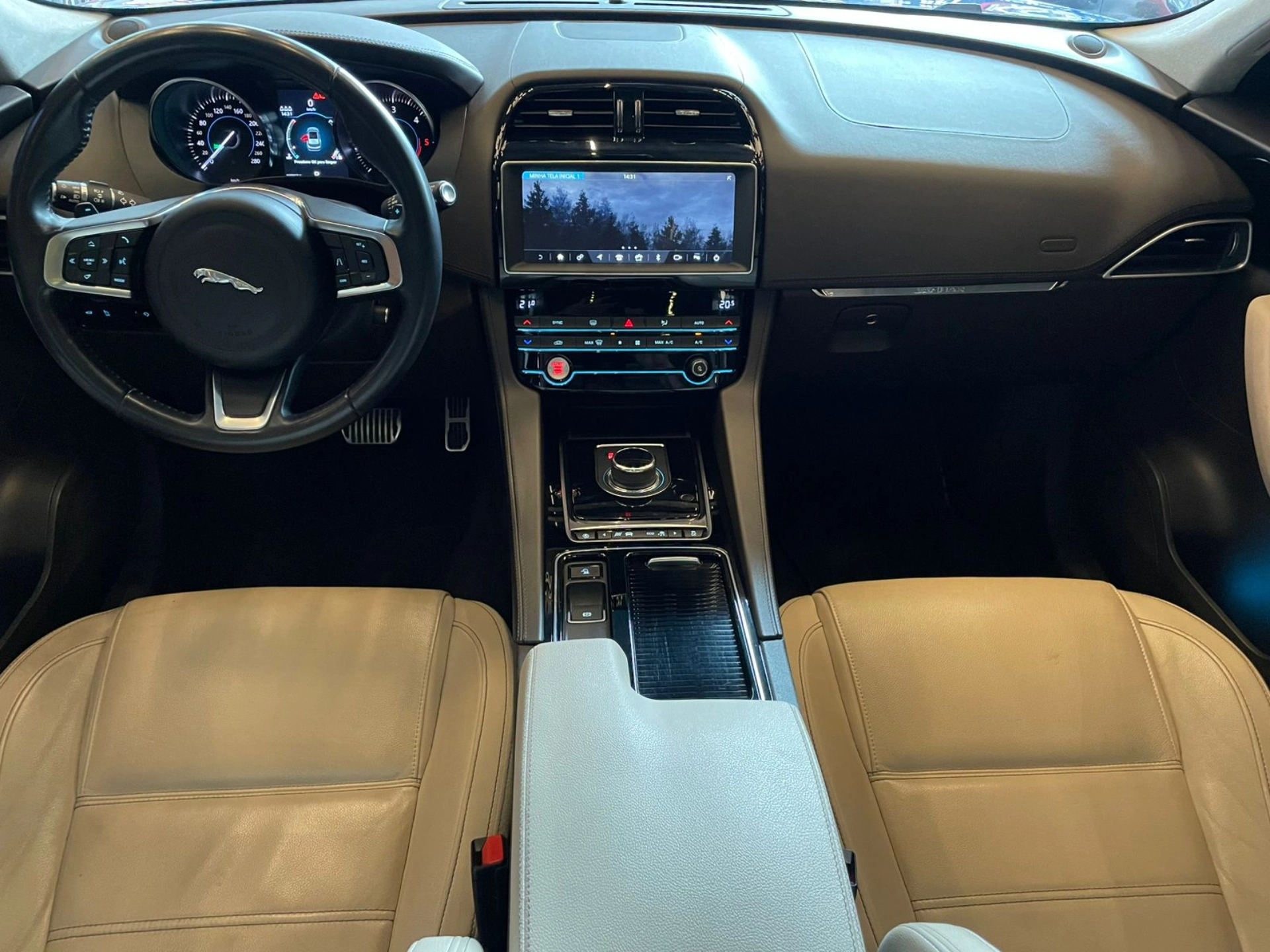 jaguar F-PACE 2.0 16V TURBO DIESEL PRESTIGE AWD 4P AUTOMÁTICO 2019