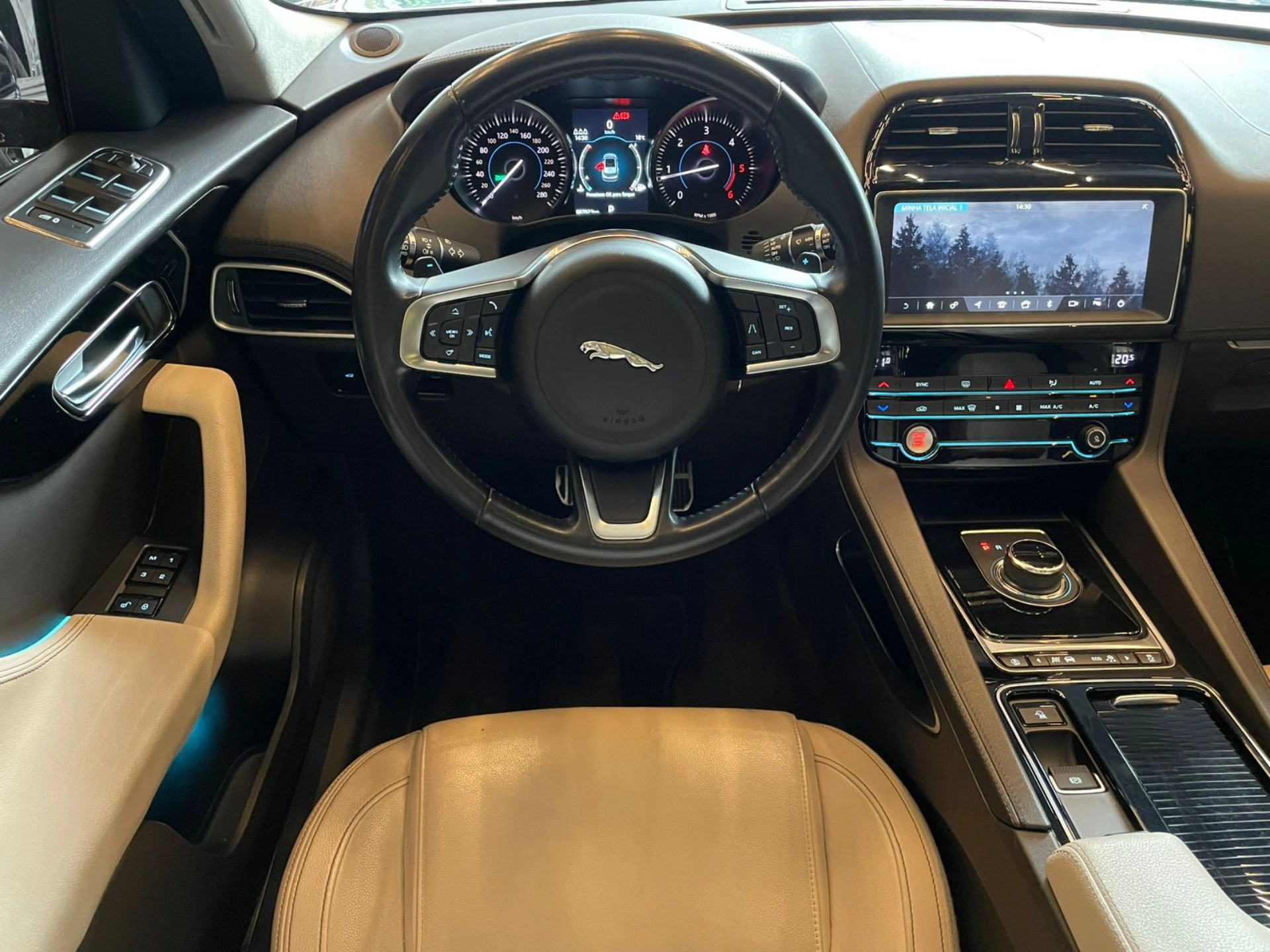 jaguar F-PACE 2.0 16V TURBO DIESEL PRESTIGE AWD 4P AUTOMÁTICO 2019