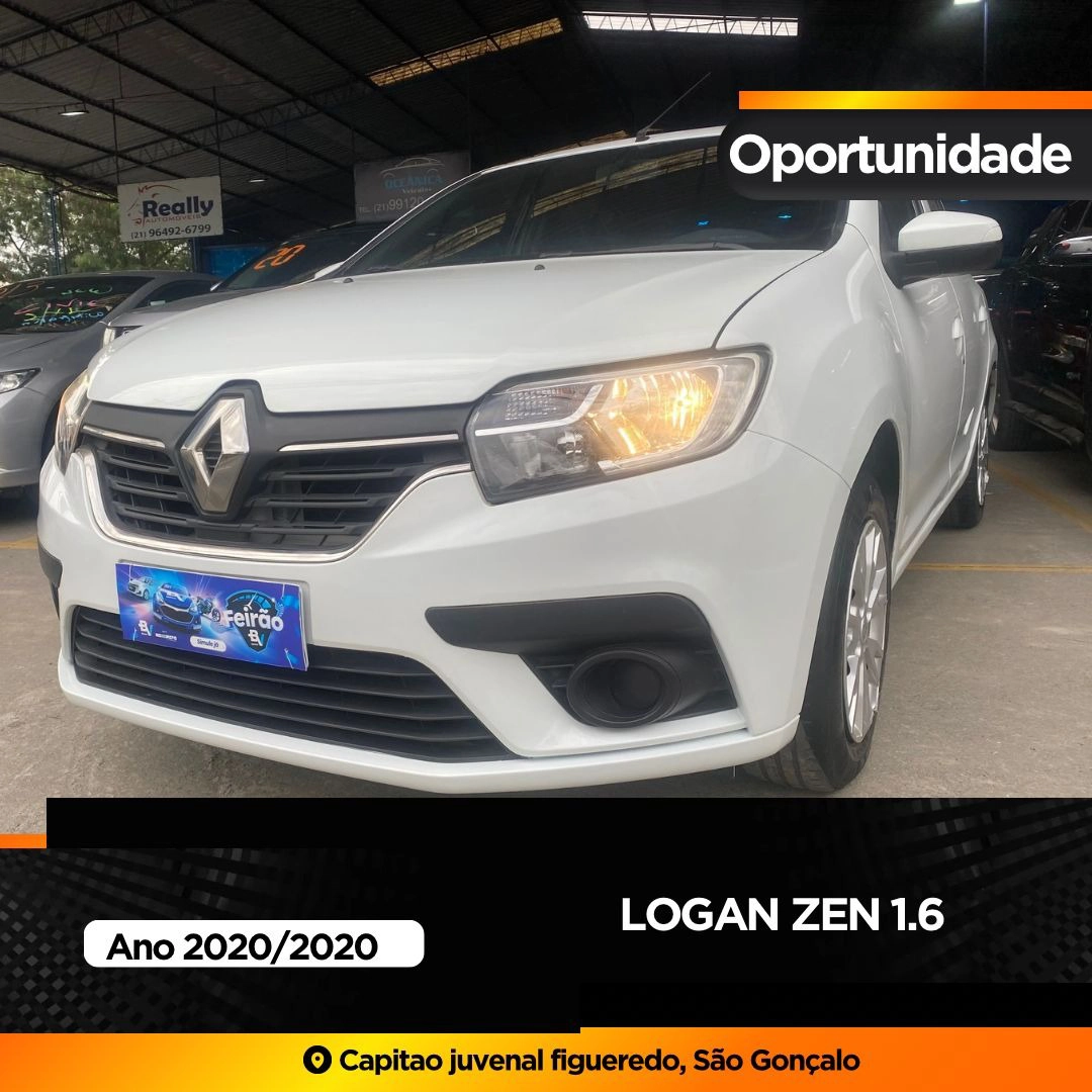 RENAULT LOGAN 1.6 16V SCE FLEX ZEN MANUAL