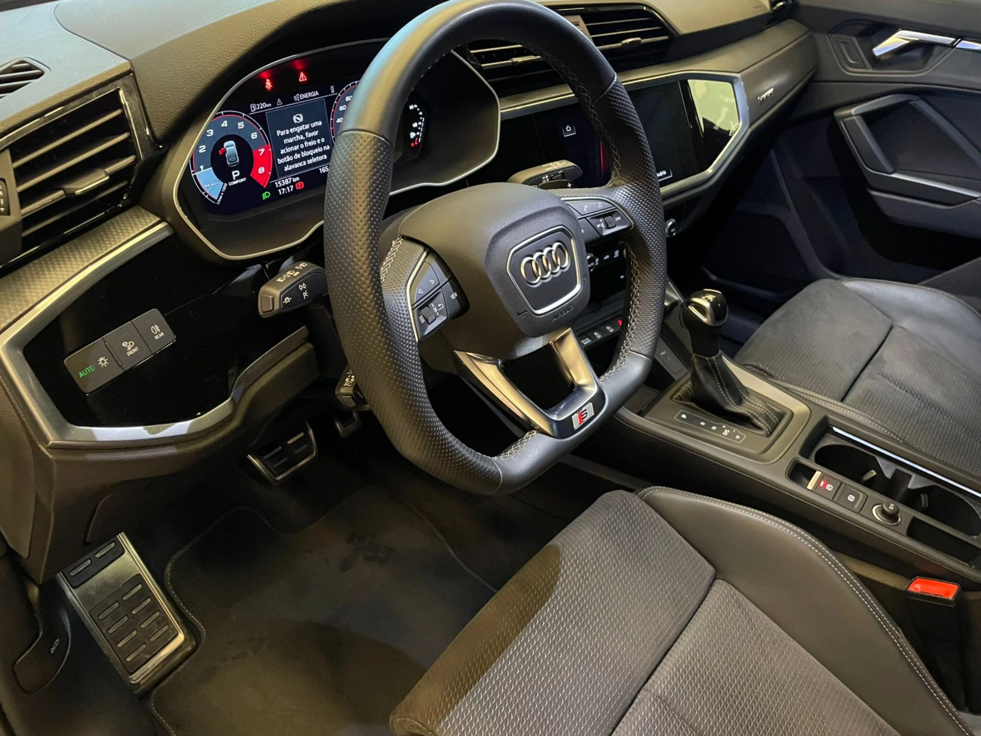 audi Q3 2.0 40 TFSI GASOLINA SPORTBACK PERFORMANCE BLACK QUATTRO TIPTRONIC 2022