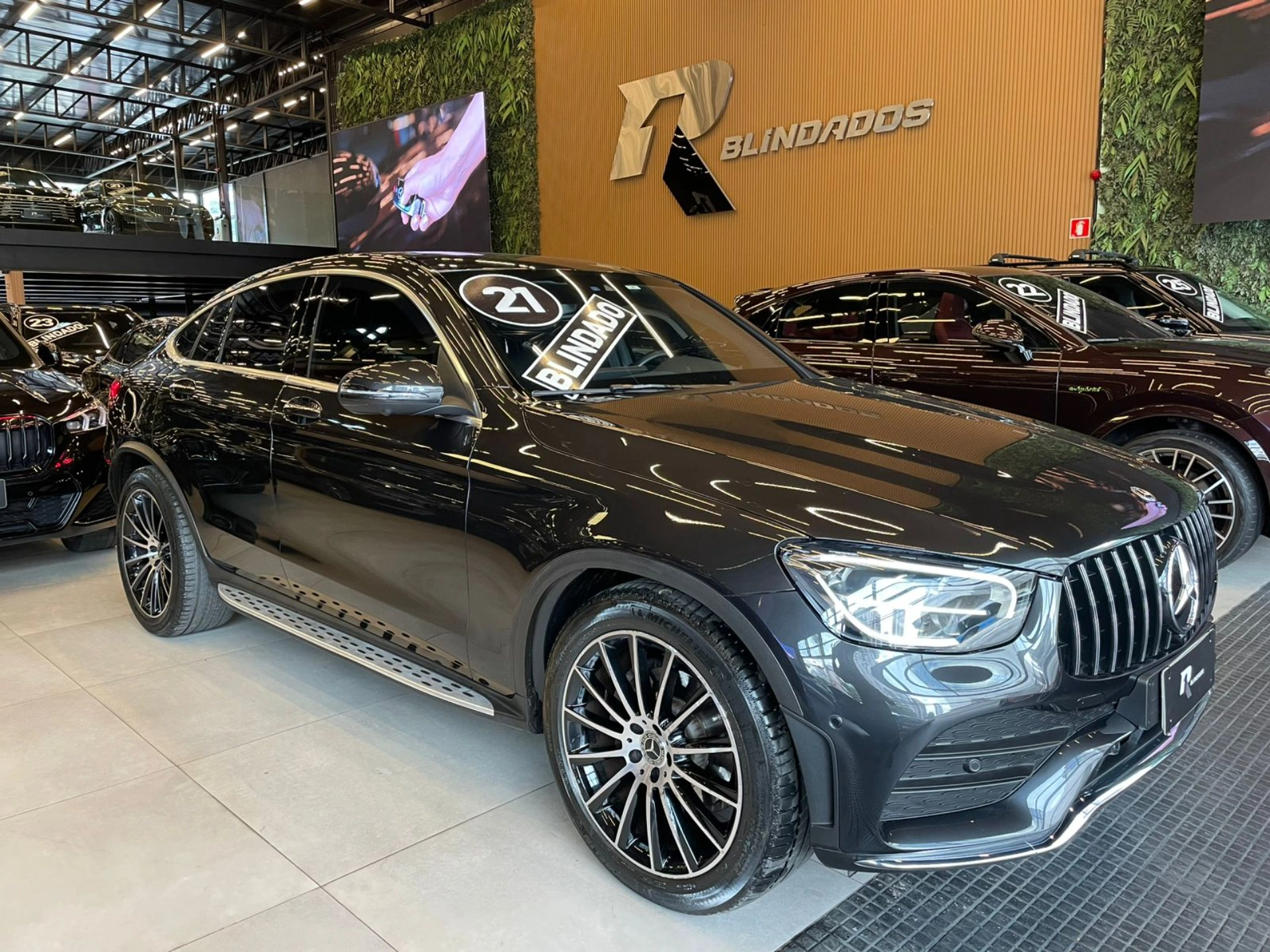 mercedes-benz GLC 300 2.0 CGI GASOLINA COUPÉ 4MATIC 9G-TRONIC 2021