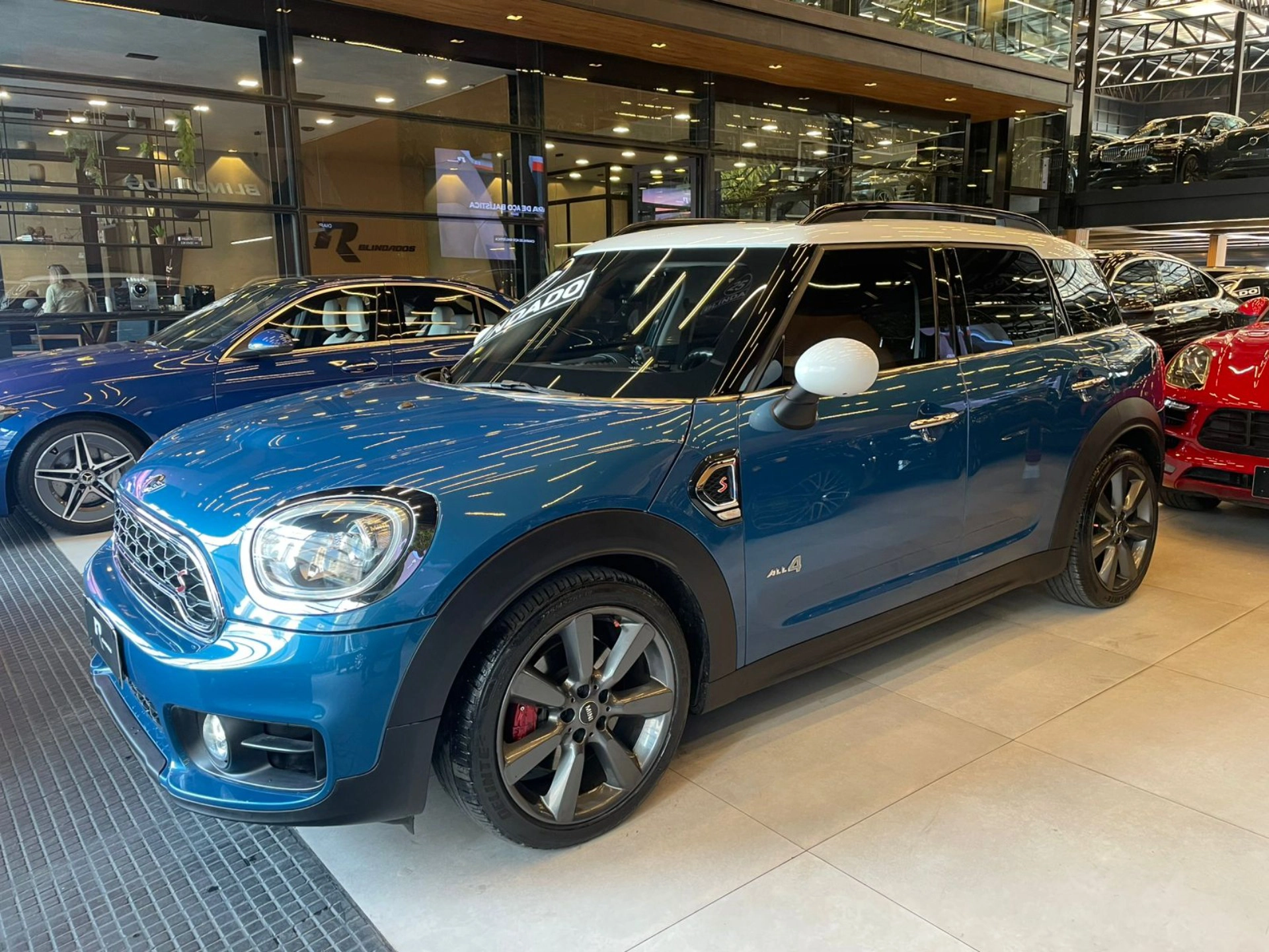 mini COUNTRYMAN 2.0 16V TWINPOWER TURBO GASOLINA COOPER S ALL4 STEPTRONIC 2017