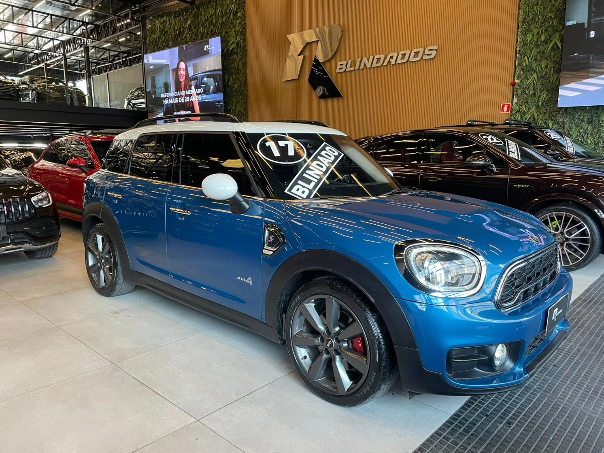 mini COUNTRYMAN 2.0 16V TWINPOWER TURBO GASOLINA COOPER S ALL4 STEPTRONIC 2017