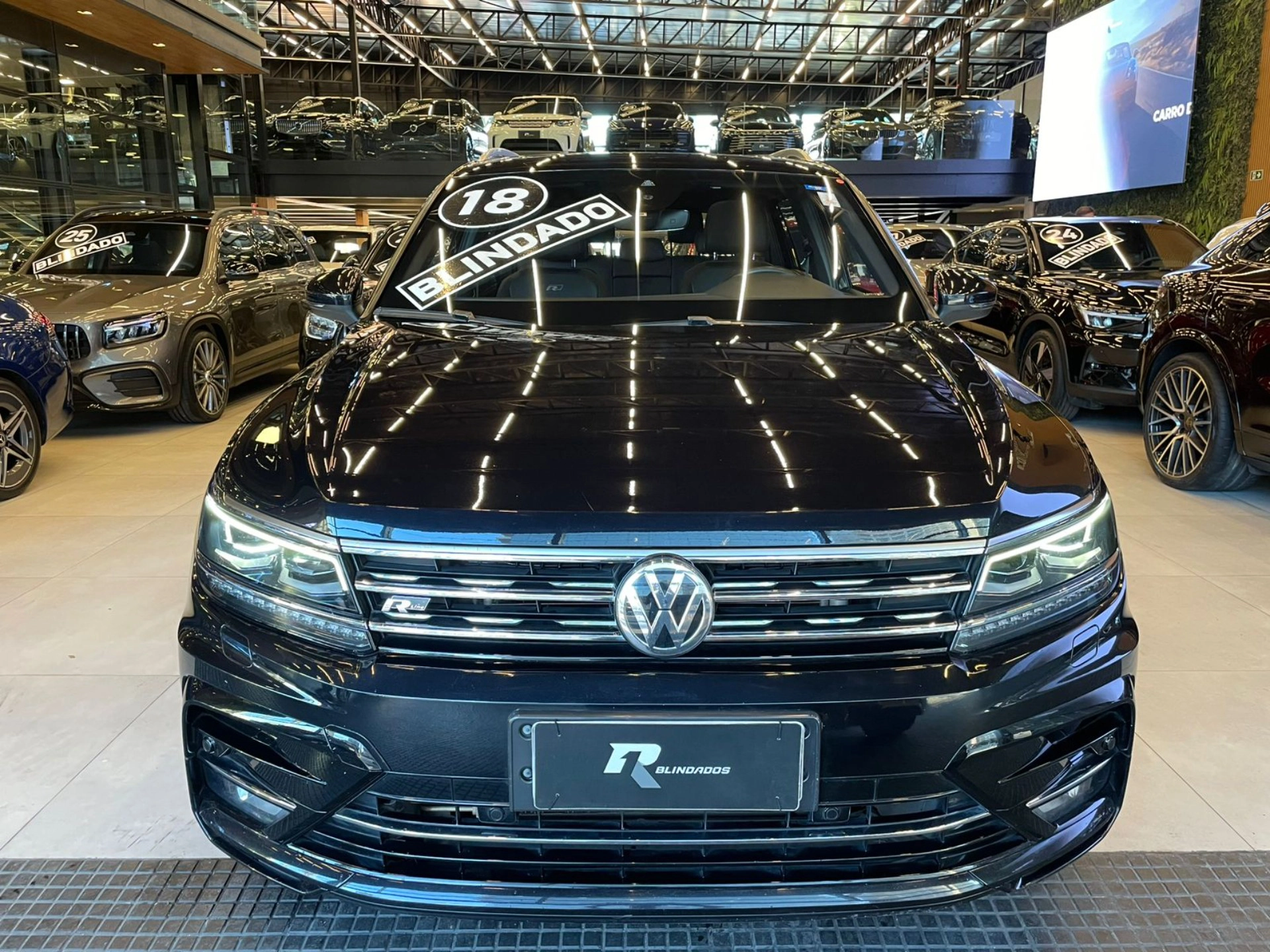 volkswagen TIGUAN 2.0 350 TSI GASOLINA ALLSPACE R-LINE 4MOTION DSG 2018