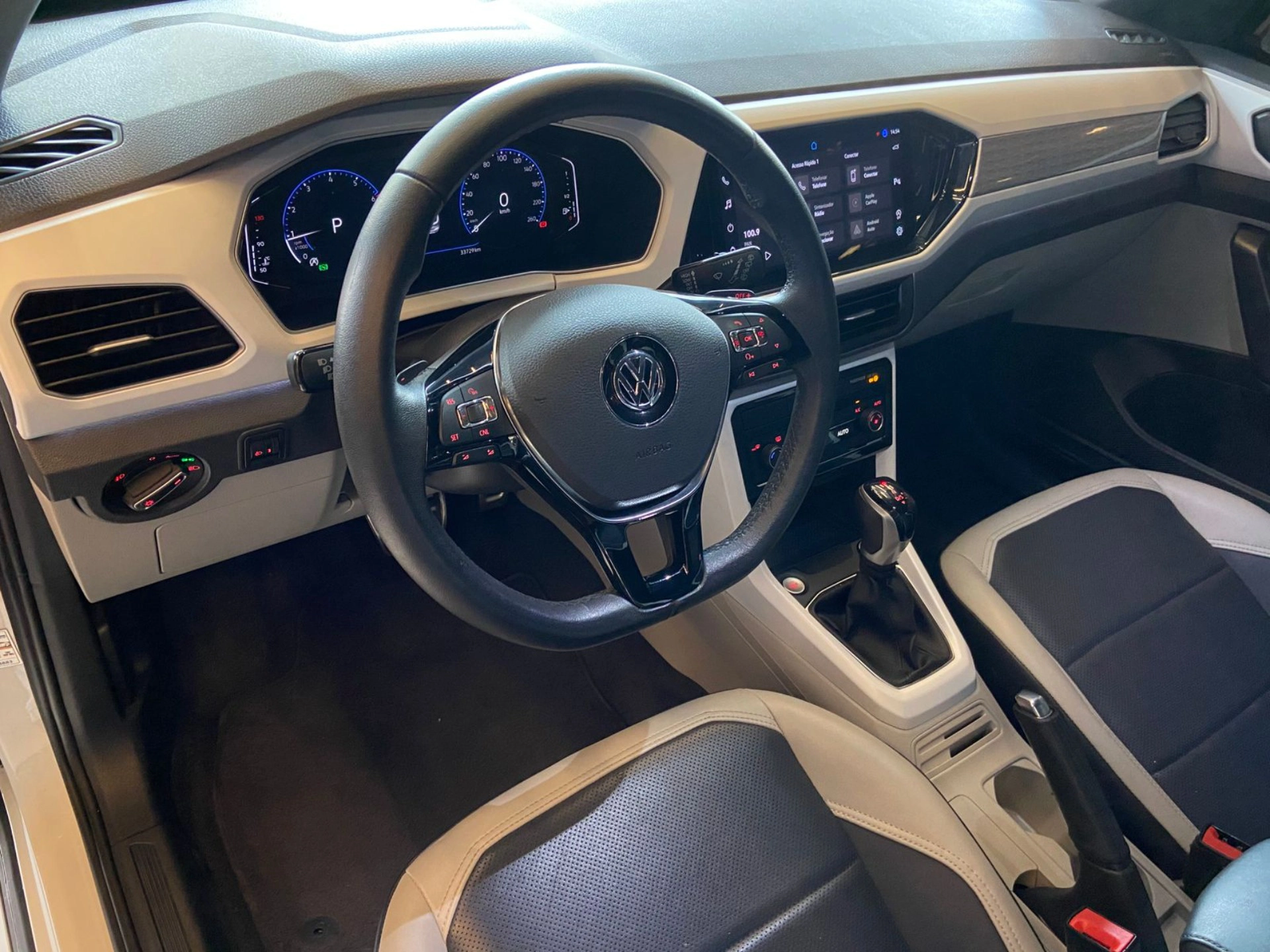 volkswagen T-CROSS 1.4 250 TSI TOTAL FLEX HIGHLINE AUTOMÁTICO 2021
