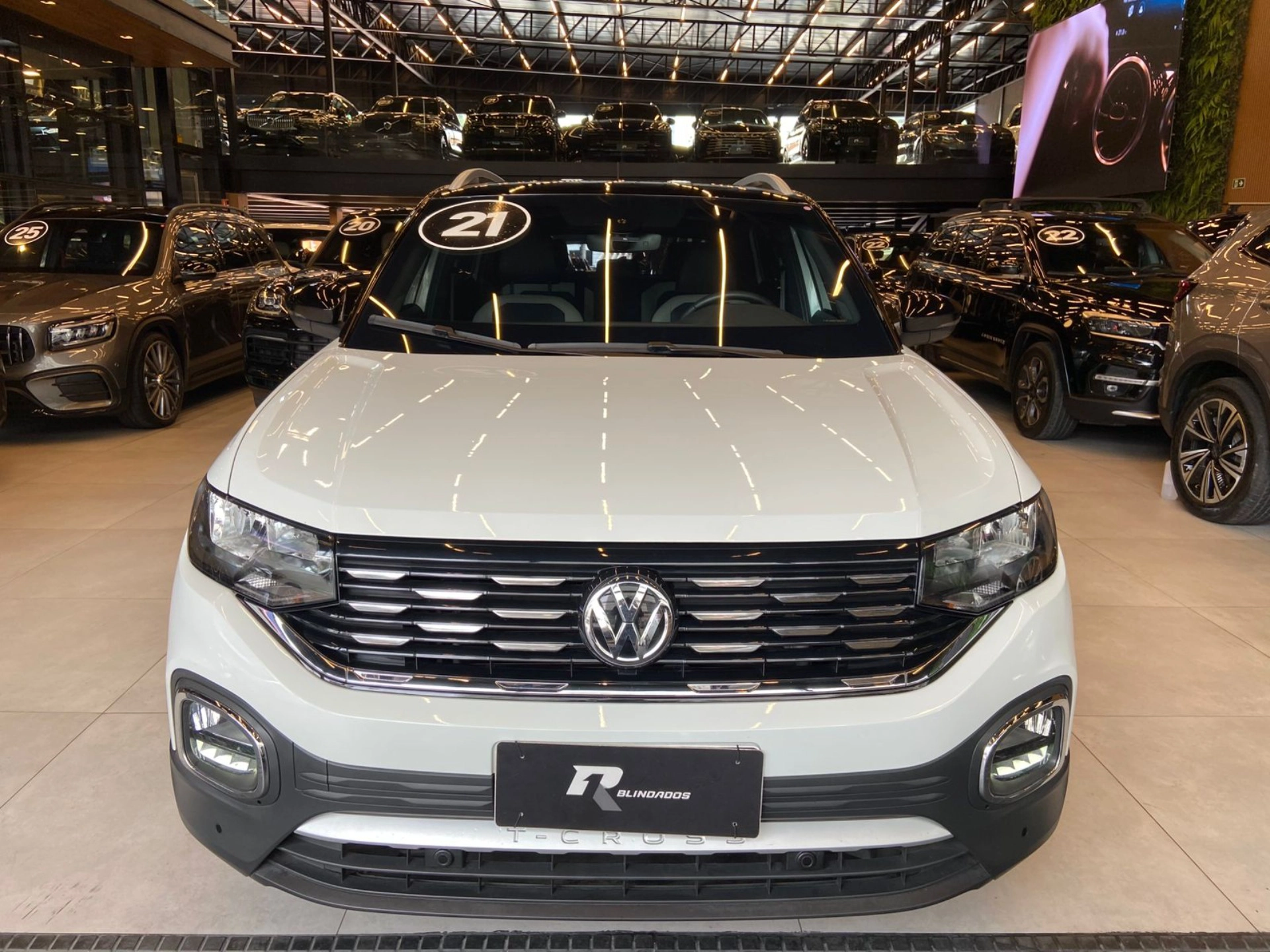 volkswagen T-CROSS 1.4 250 TSI TOTAL FLEX HIGHLINE AUTOMÁTICO 2021