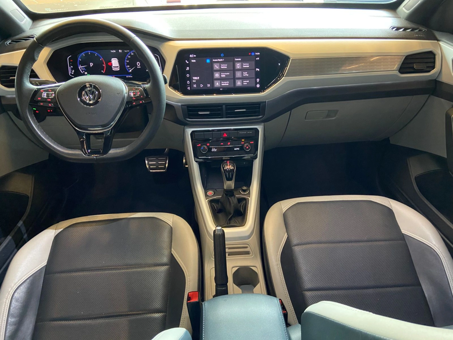 volkswagen T-CROSS 1.4 250 TSI TOTAL FLEX HIGHLINE AUTOMÁTICO 2021
