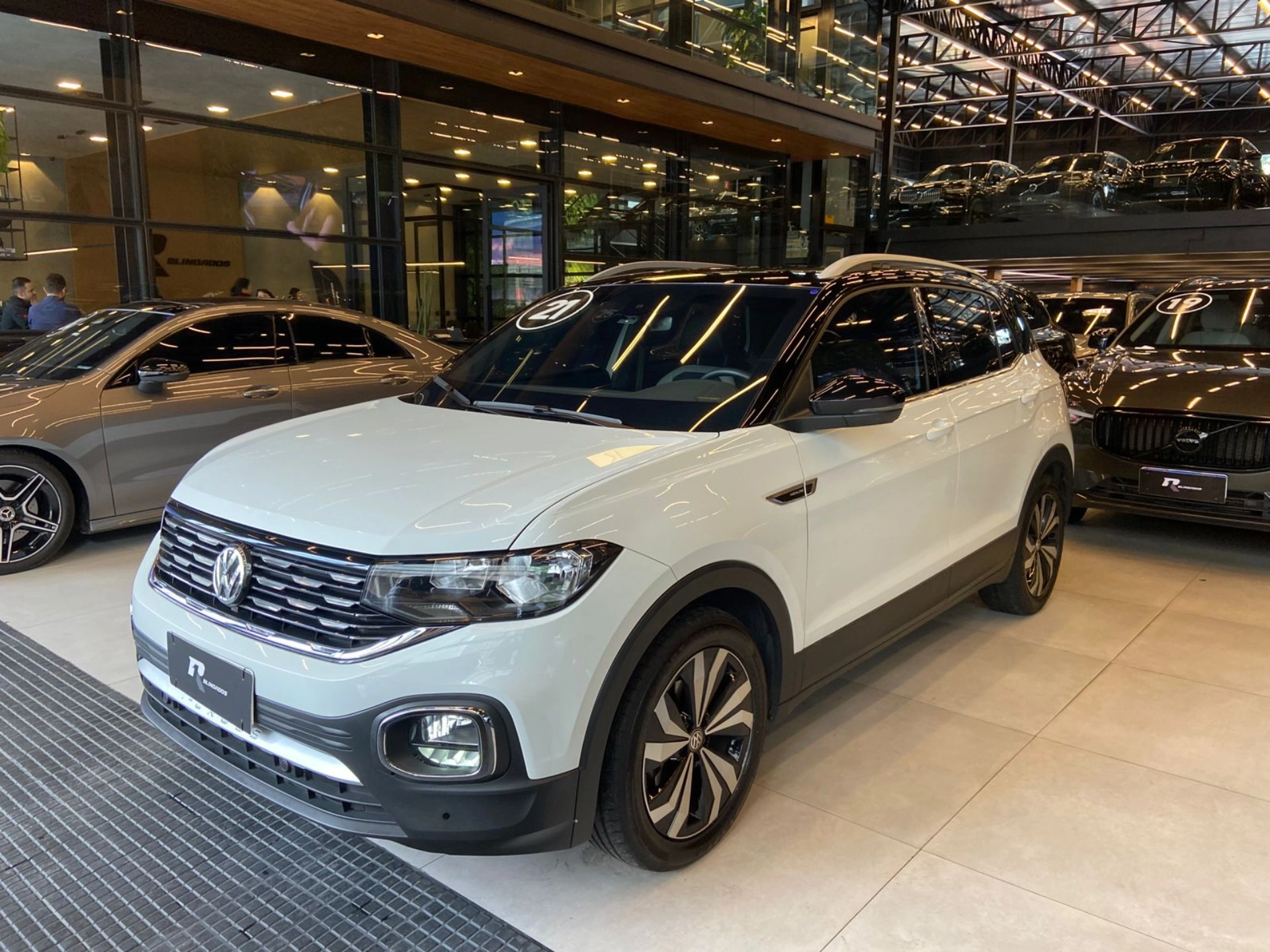volkswagen T-CROSS 1.4 250 TSI TOTAL FLEX HIGHLINE AUTOMÁTICO 2021