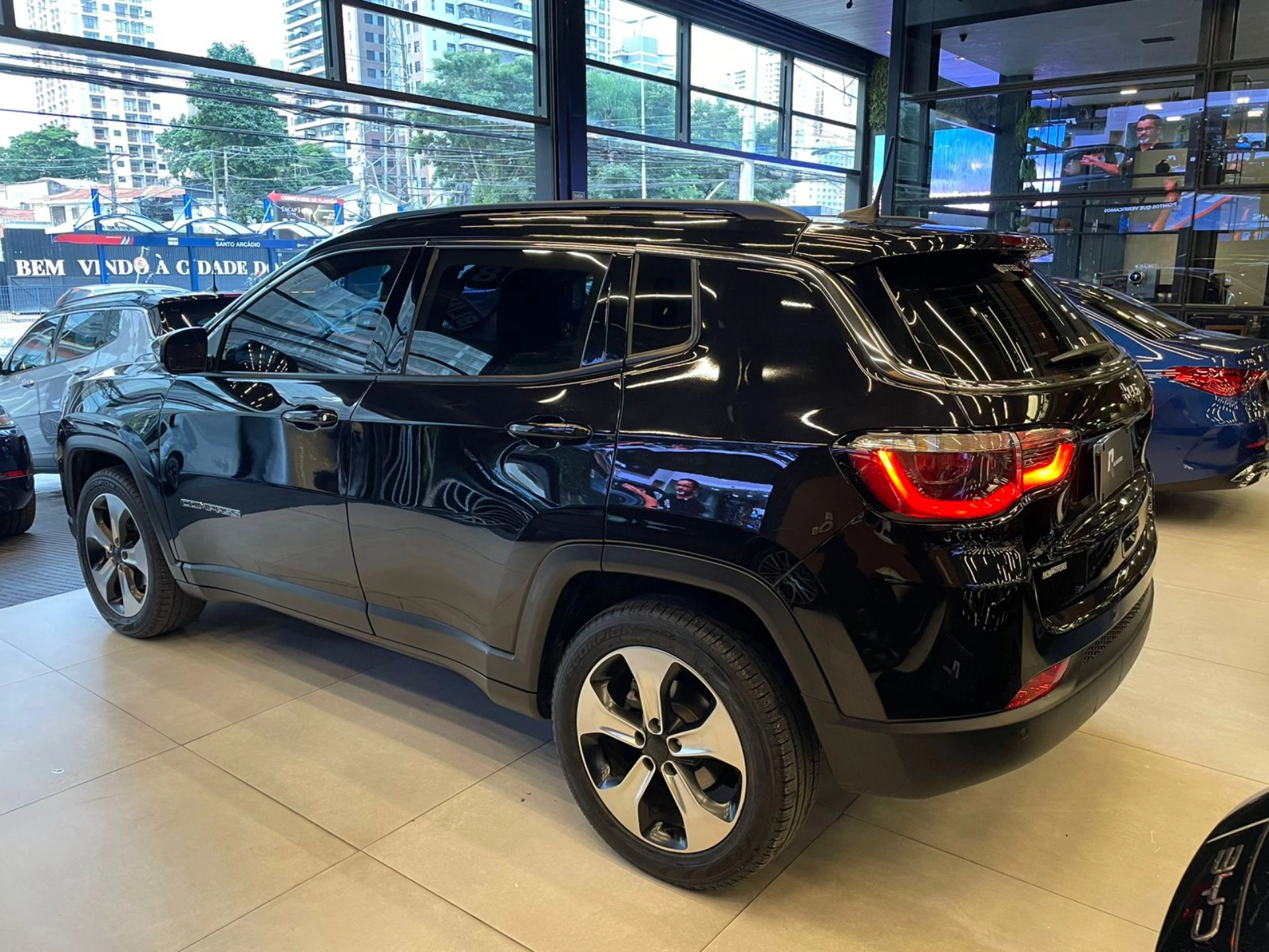 jeep COMPASS 2.0 16V FLEX LONGITUDE AUTOMÁTICO 2018