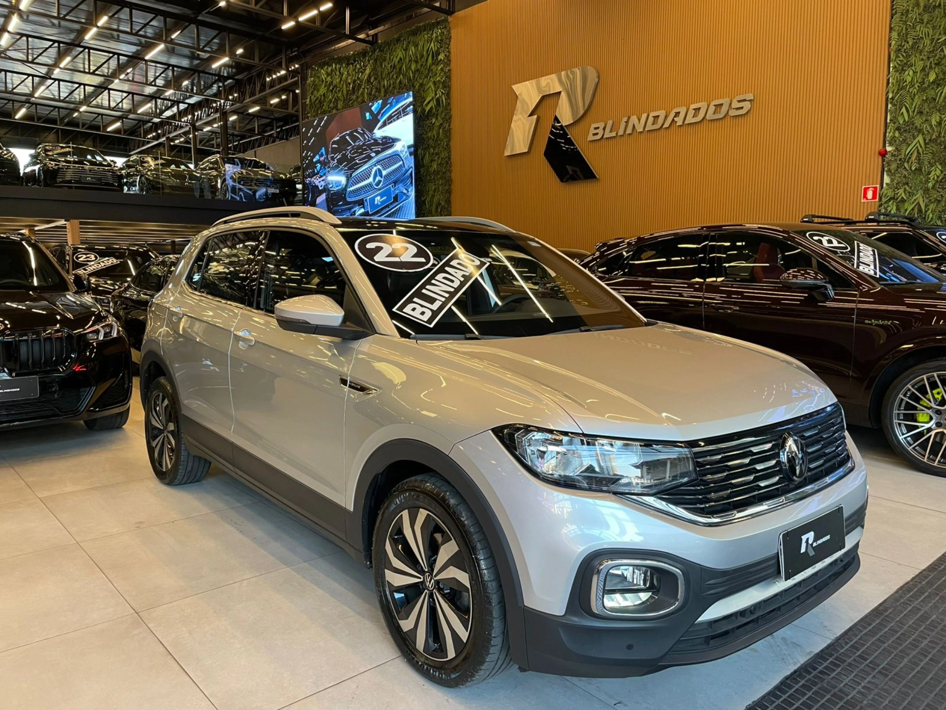 volkswagen T-CROSS 1.4 250 TSI TOTAL FLEX HIGHLINE AUTOMÁTICO 2022
