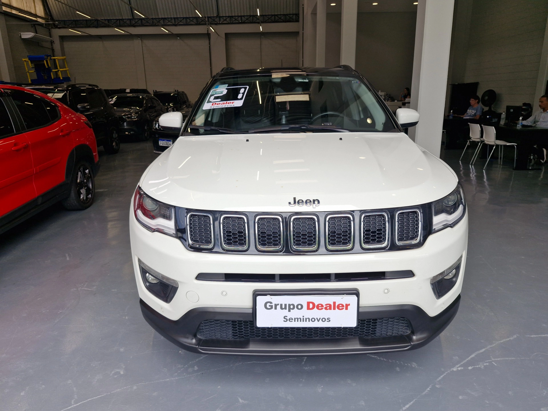 jeep COMPASS 2.0 16V FLEX LONGITUDE AUTOMÁTICO 2021