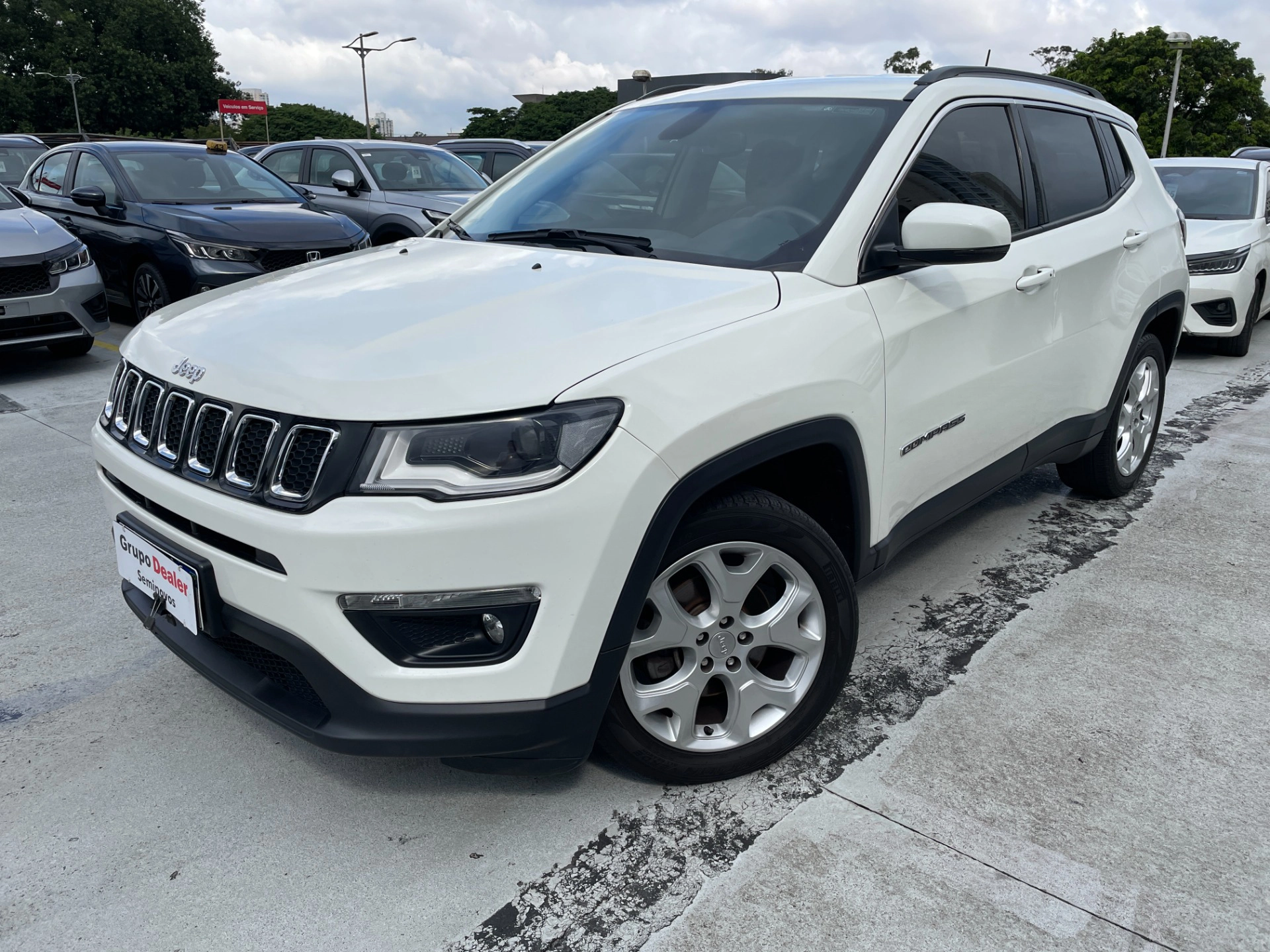 jeep COMPASS 2.0 16V FLEX LONGITUDE AUTOMÁTICO 2021