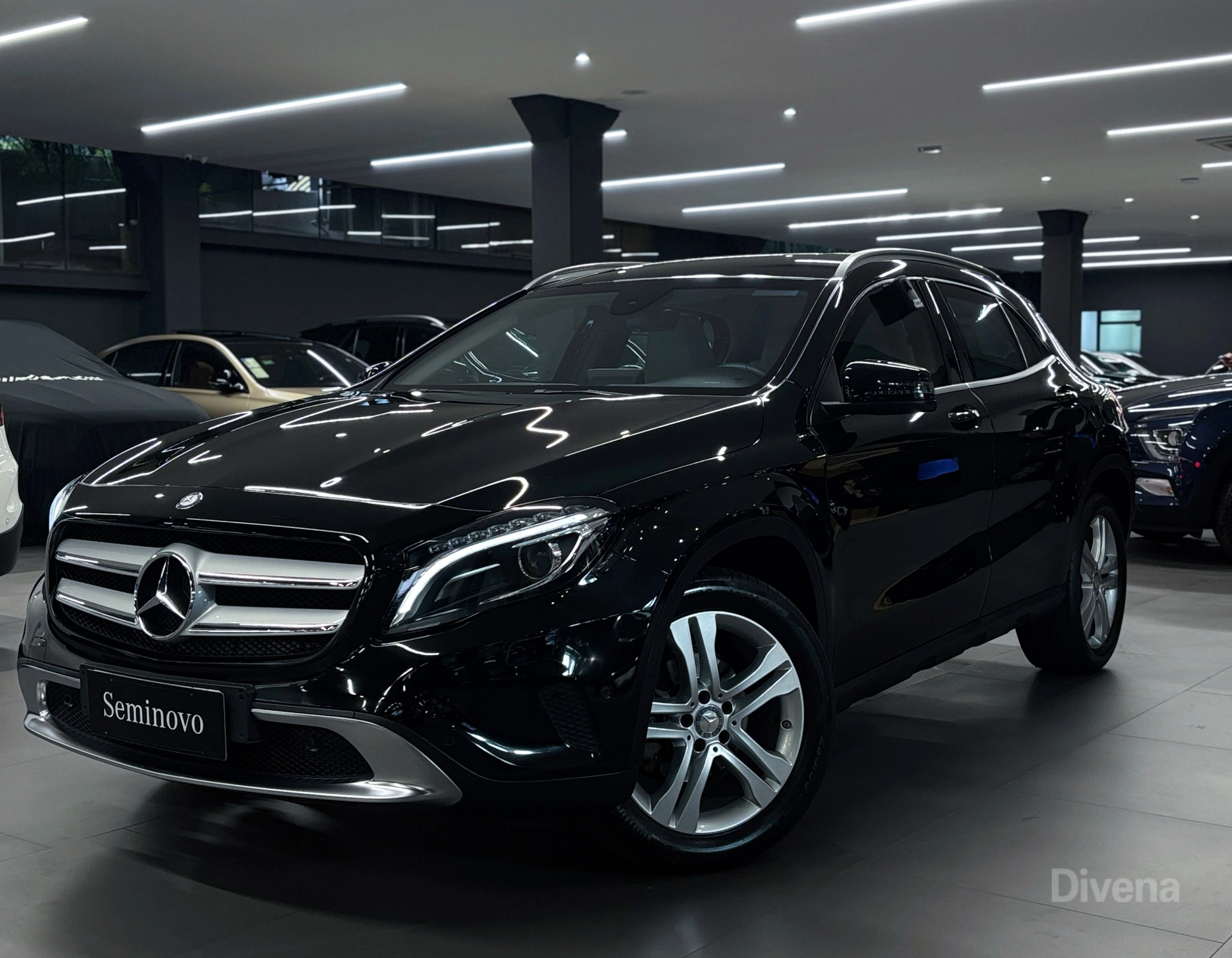 mercedes-benz GLA 200 1.6 CGI ADVANCE 16V TURBO FLEX 4P AUTOMÁTICO 2017